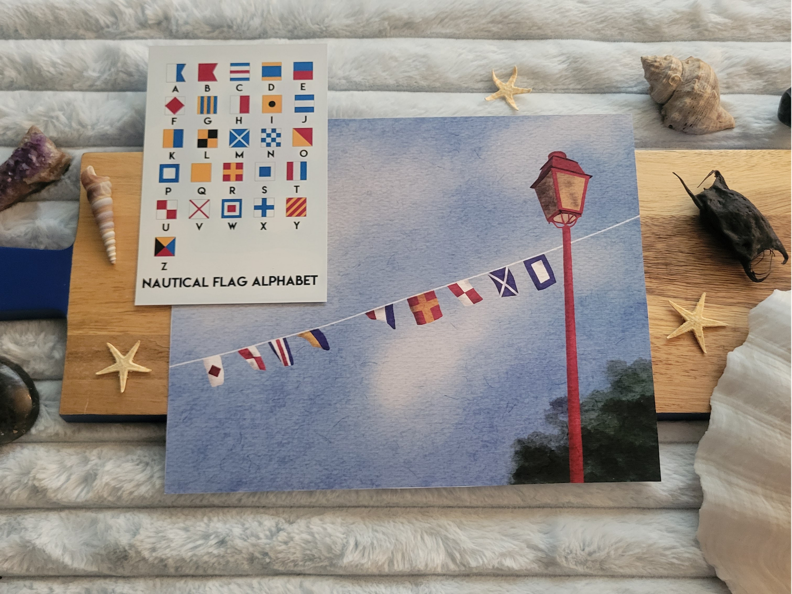 Fuck Trump (Nautical Signal Flags) — 8x10 Art Print