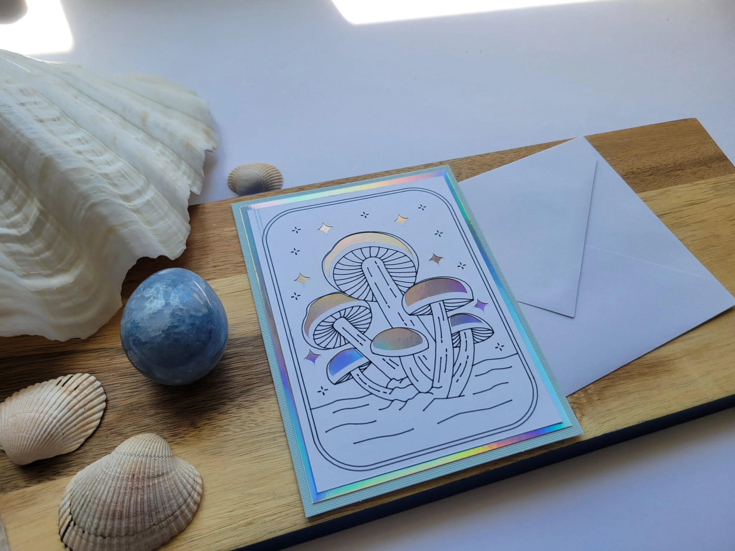 Enchanted Mushroom Card — 2 for $6.66 Unlearning Fear Sale