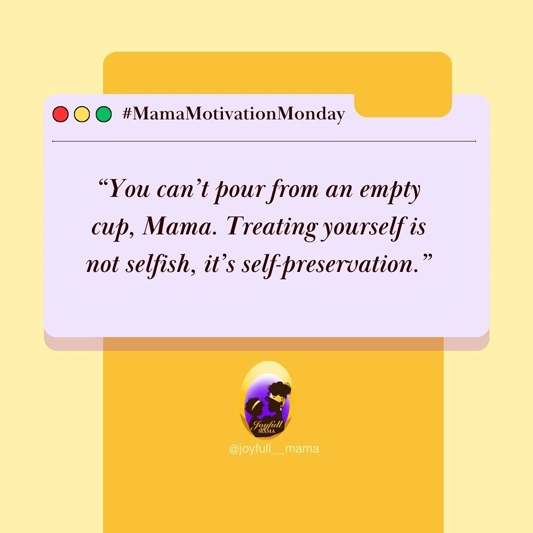 This is your reminder to do something for YOU today! 

Whether it&rsquo;s enjoying a quiet cup of tea or coffee, booking a facial, or indulging in a little Joyfull Mama bodycare, you deserve to feel cared for too.💜

💭What&rsquo;s one way you&rsquo;