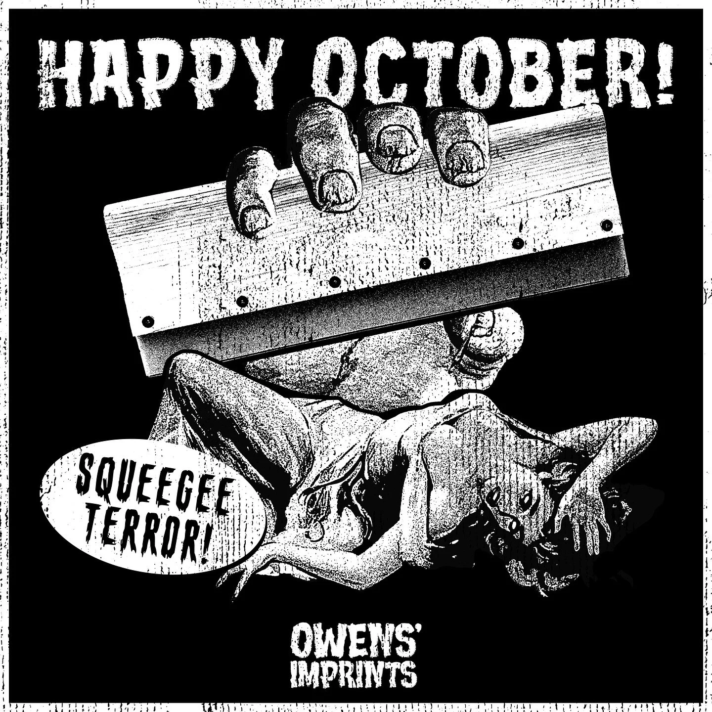 Happy October from Owens&rsquo; Imprints! 🎃💀

Stay spooky 🔥

#owensimprints