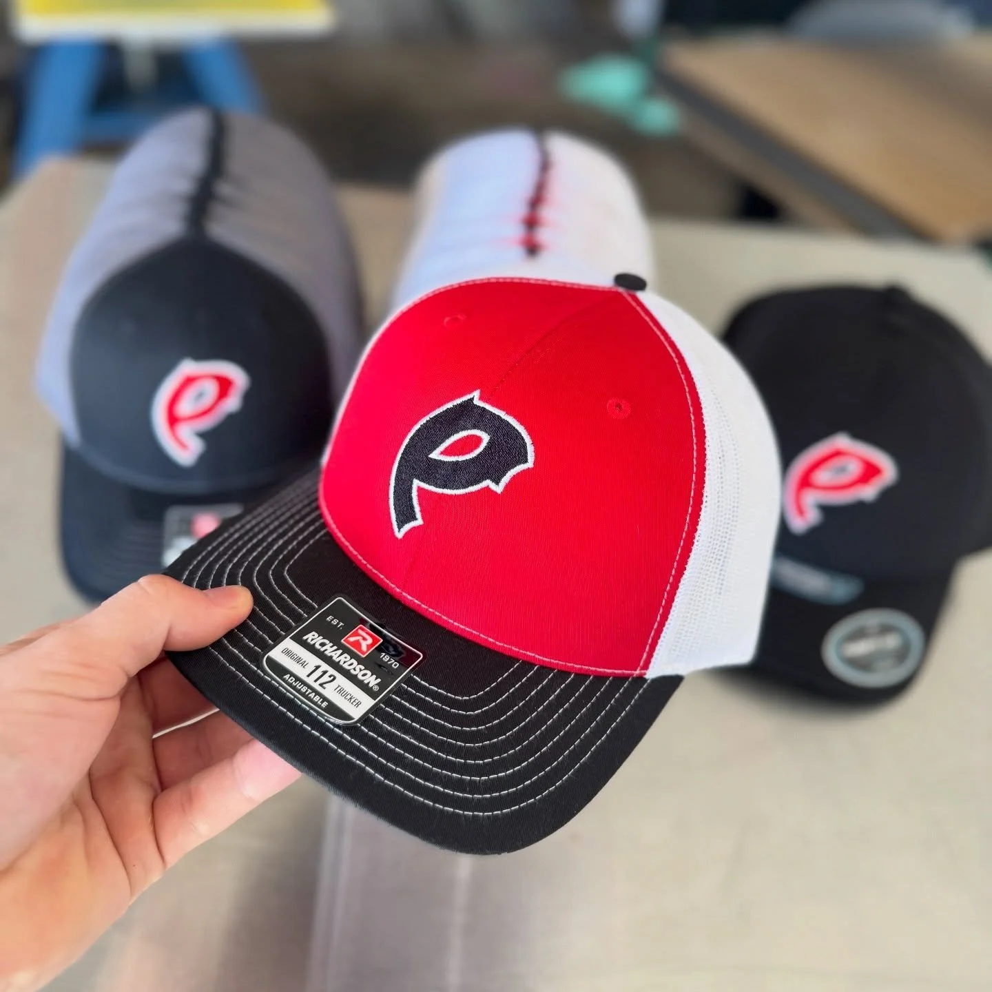 BIG ANNOUNCEMENT 🐉

Available by high-demand, Owens&rsquo; Imprints now has stock of Pekin P hats!

Richardson 112&rsquo;s and Flexfits are available online:
owensimprints.com/shop

Stock is limited! Represent the Dragons this Spring/Summer the righ