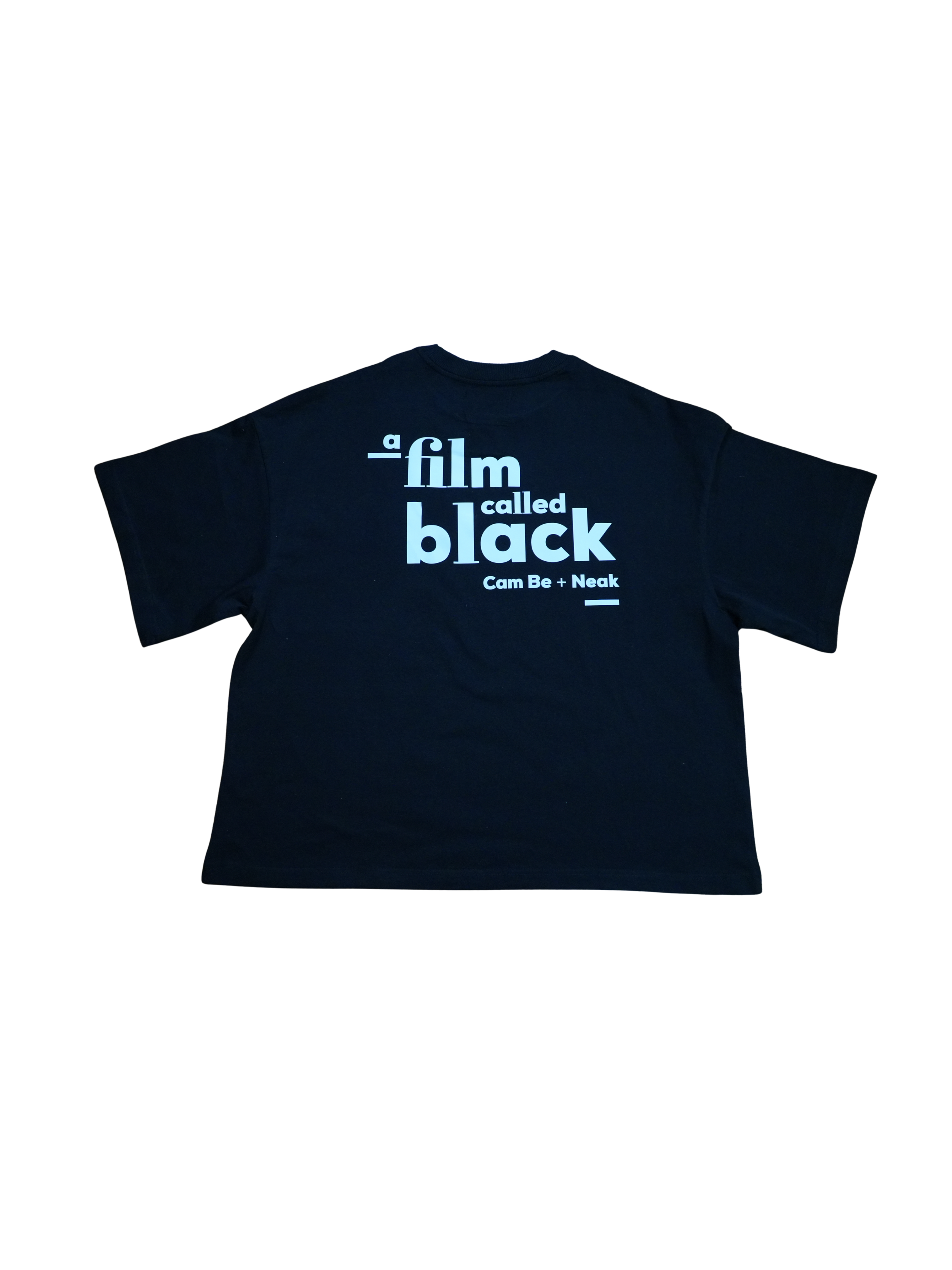 afcb Queen Nefertiti Black Boxy T-shirt (Back).PNG