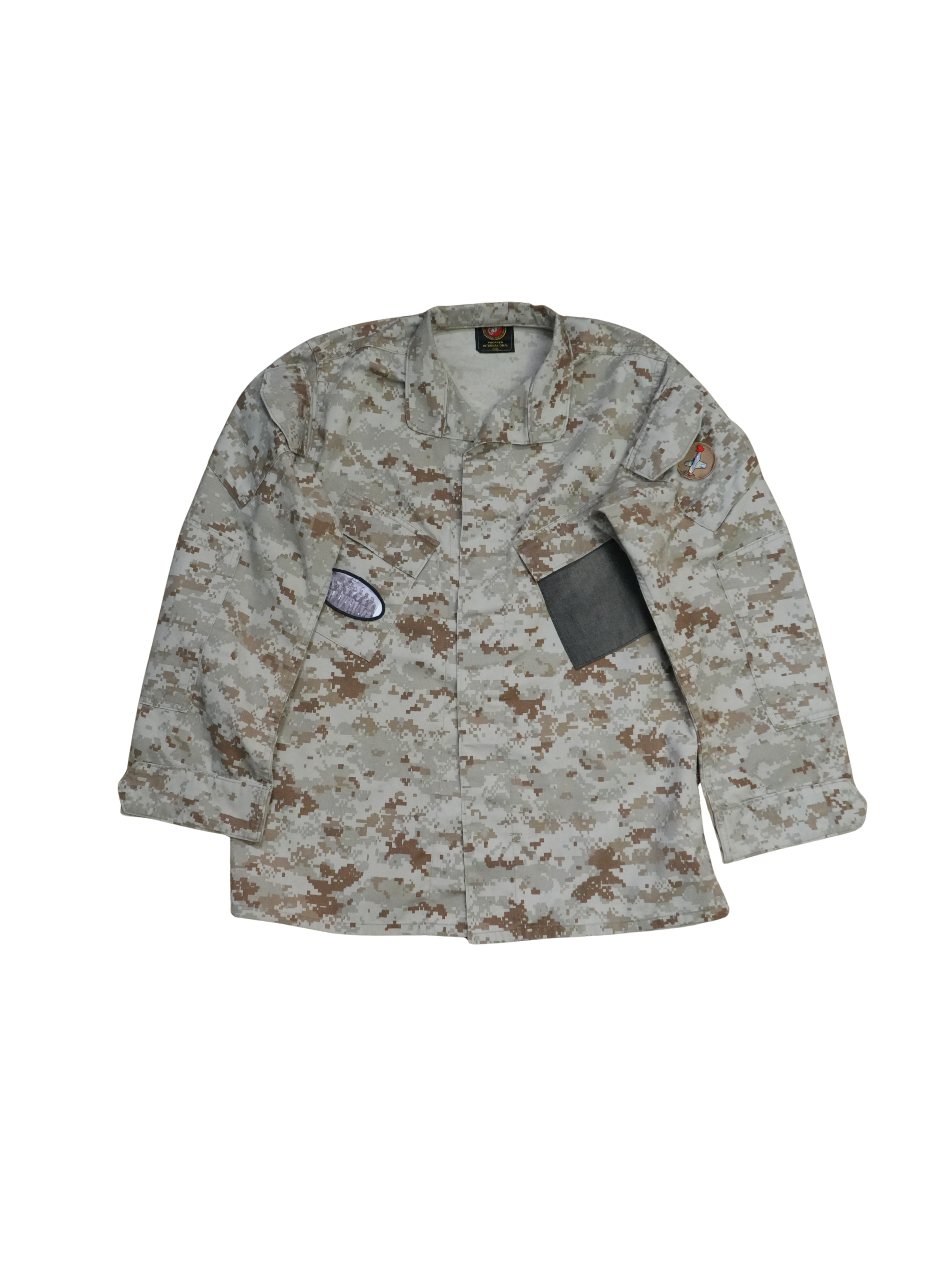 AFCB Brown Digital Camo “Tuskegee Tribute” Fatigue Jacket