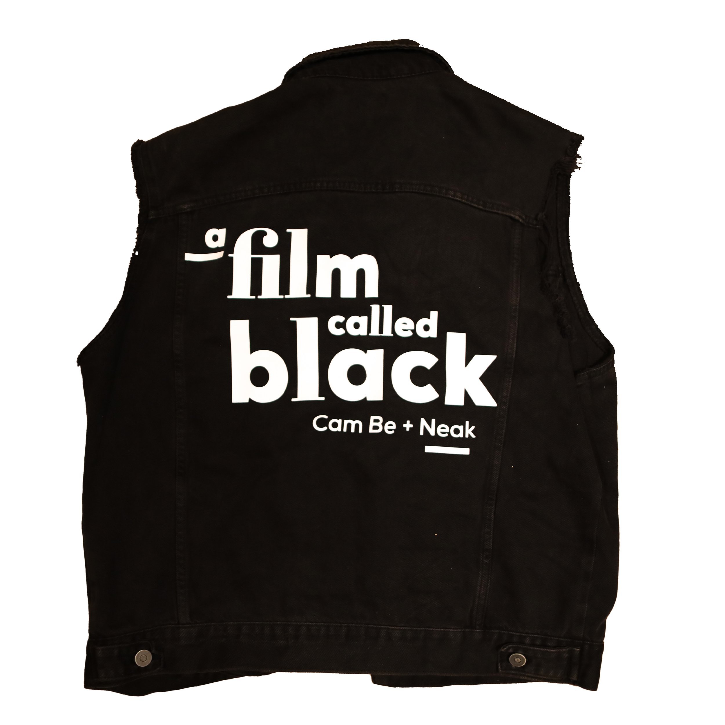a film called black cutoff jean jacket