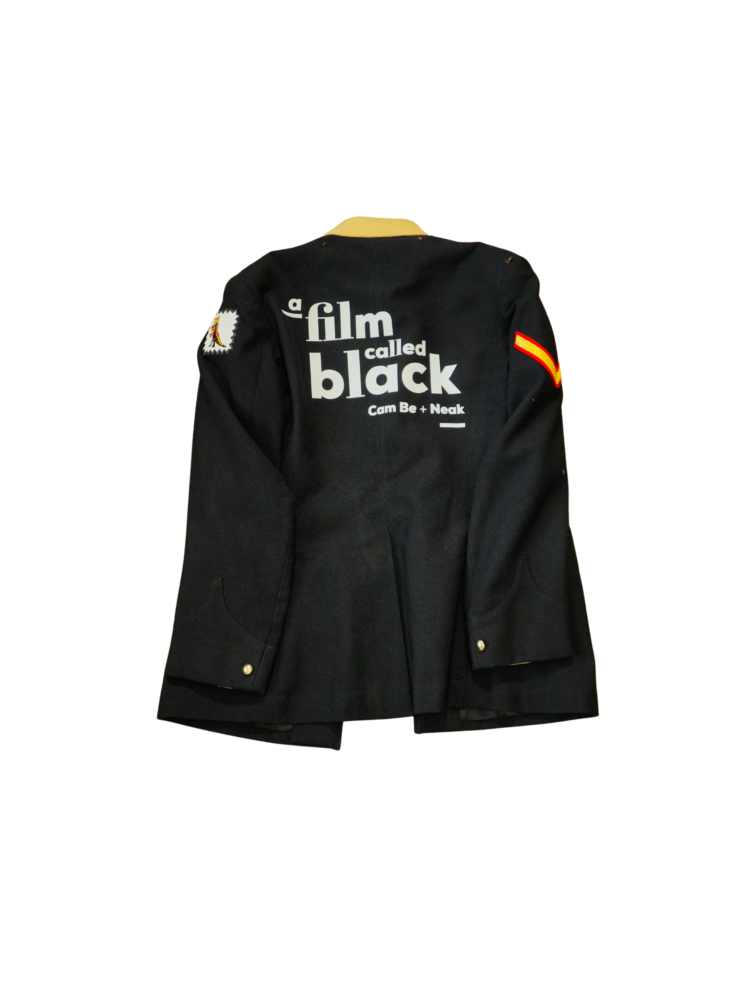 afcb Black Military Basquiat Jacket Back 3.png