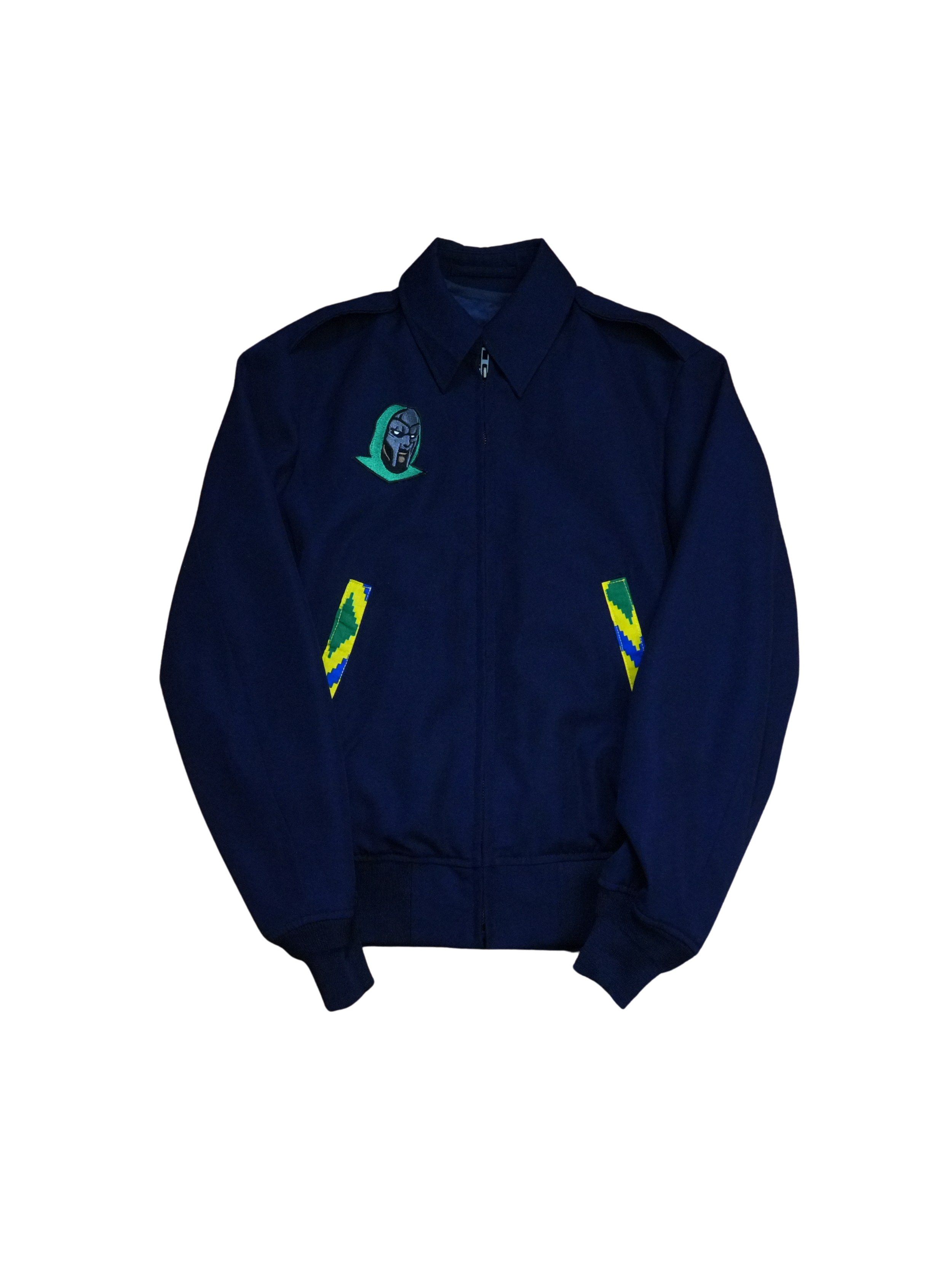 AFCB MF DOOM “Mask & Kente” Bomber Jacket