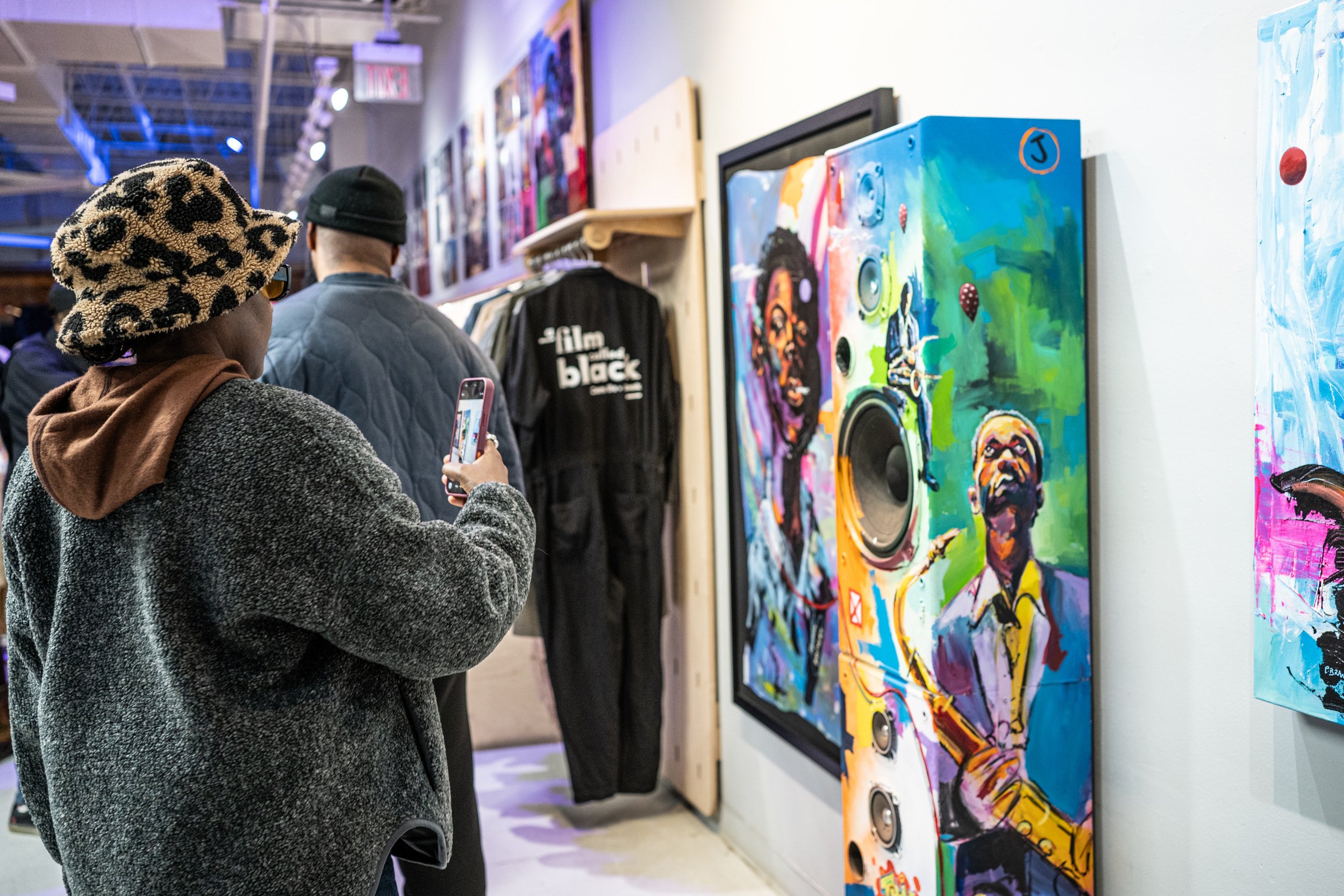 A Film Called Black - Silverroom - Celebrations in Black - Exhibition Opening