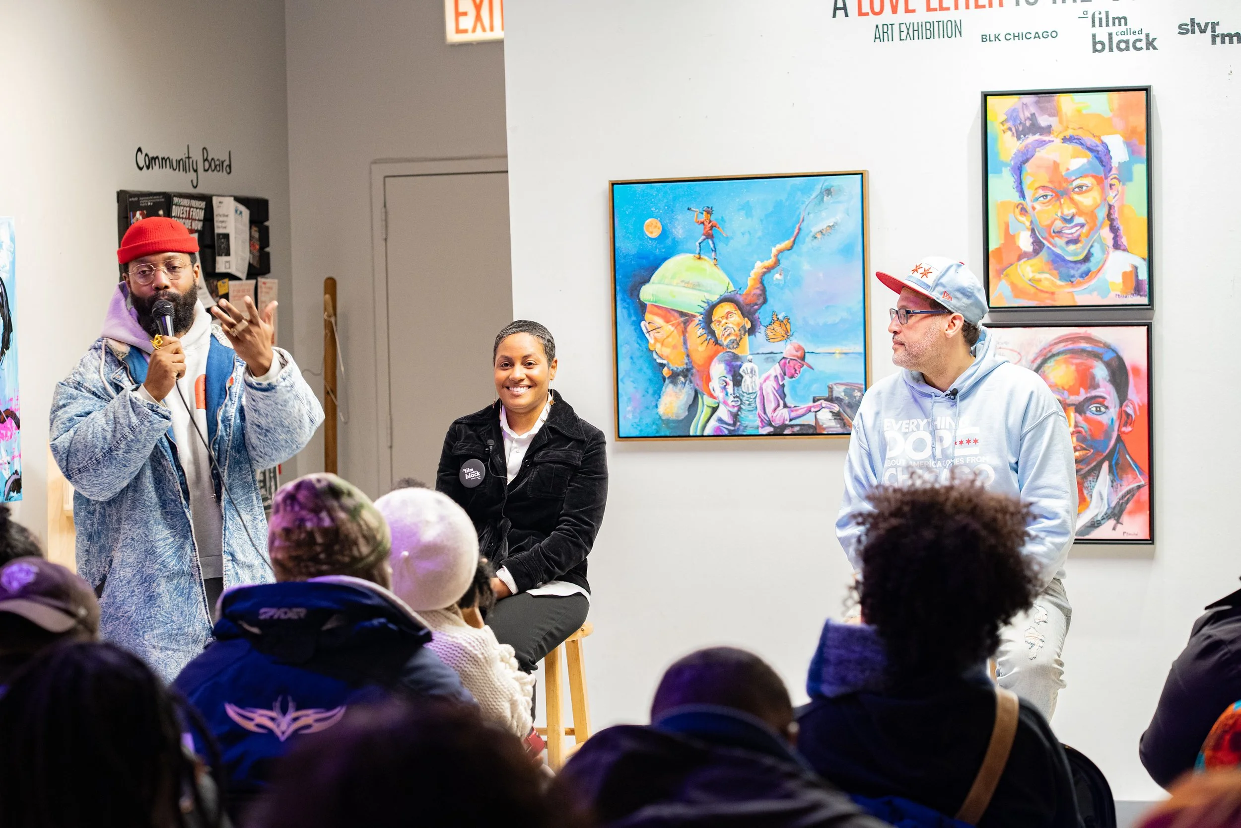 A Film Called Black - Silverroom - Celebrations in Black - Artist Talk With Paul Branton