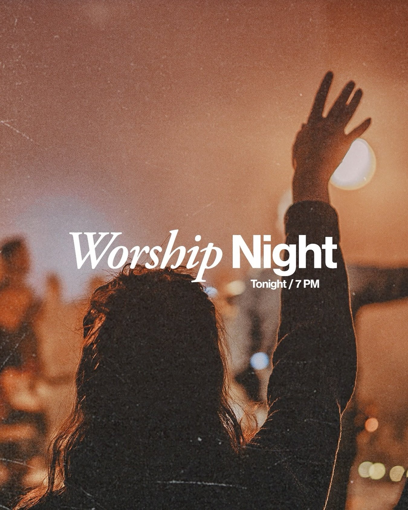 WORSHIP NIGHT TONIGHT! 🙌🏽

We can't wait to see you at 7 pm in the Costick Center Chapel!