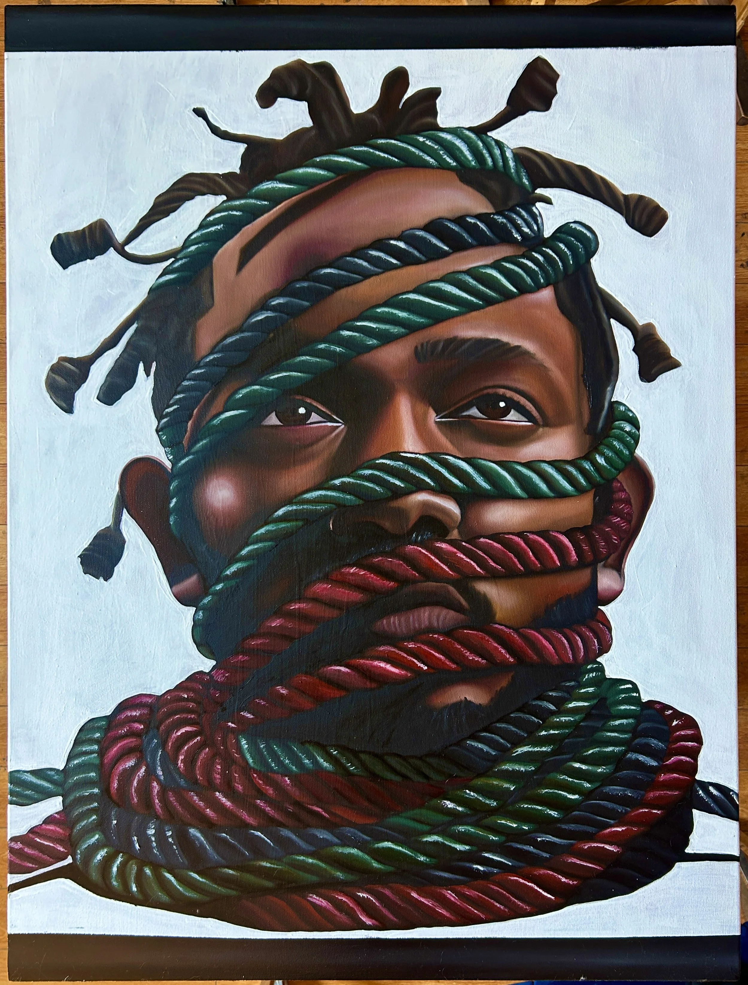 Kung Fu Kenny_30x40_OilOncanvas_2025.jpg