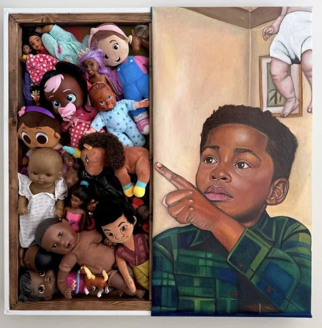 BROWN VS Board of Education ORIGINAL PAINTING