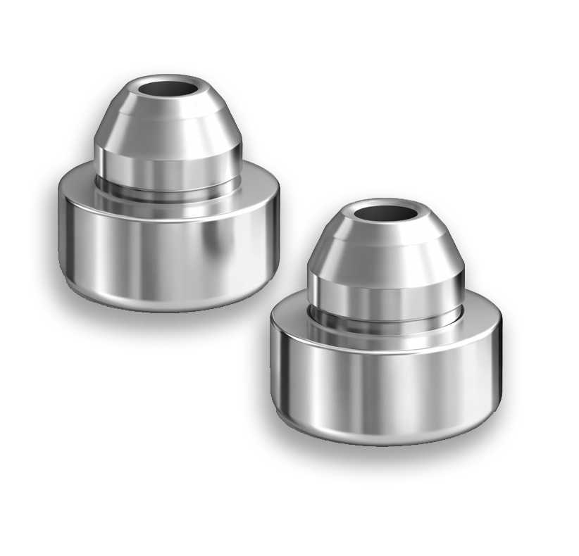 Multi-Unit Polishing Protective Caps for Titanium/ Zir Bar