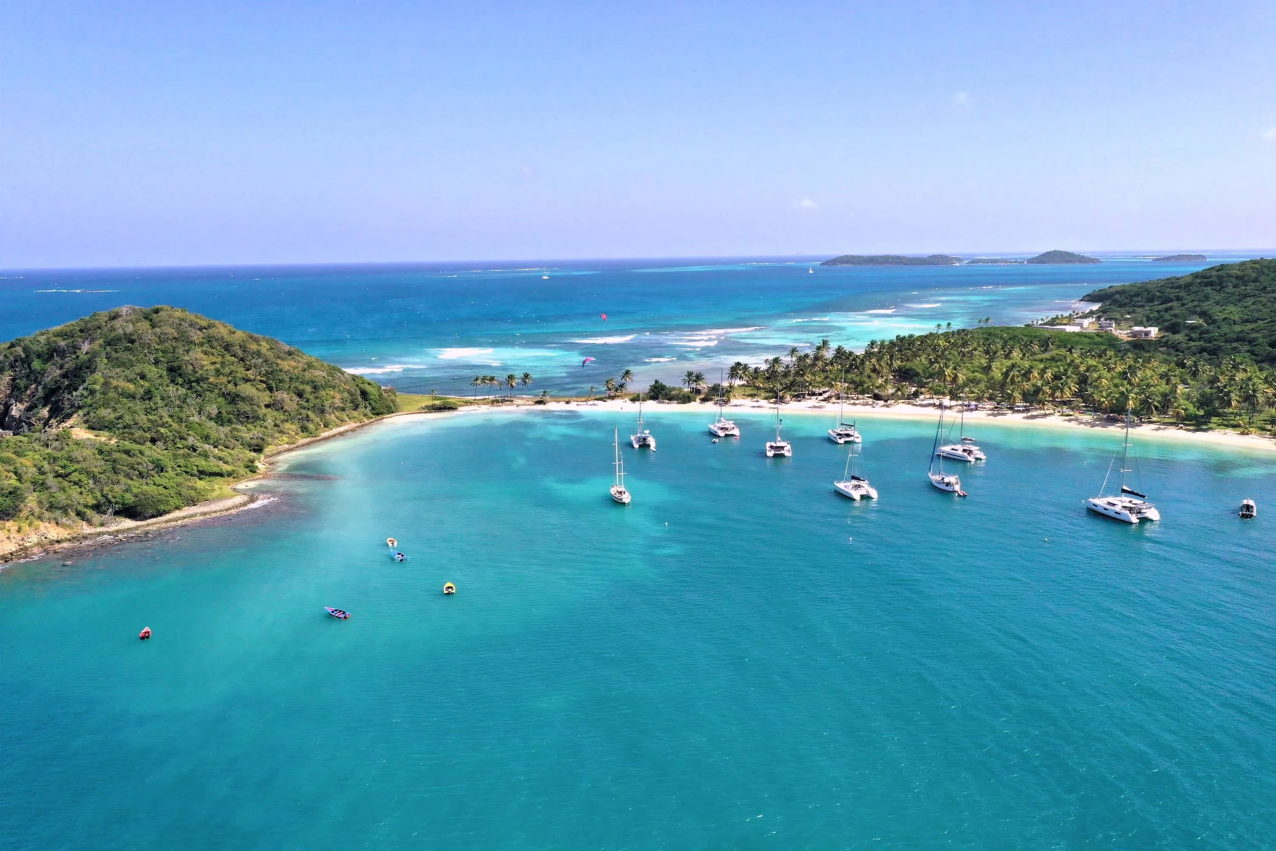 Salt Whistle Bay from above