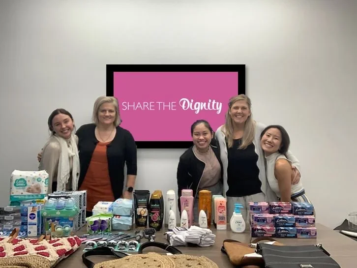 Supporting Women in Need: Our Donation to ‘Share The Dignity’