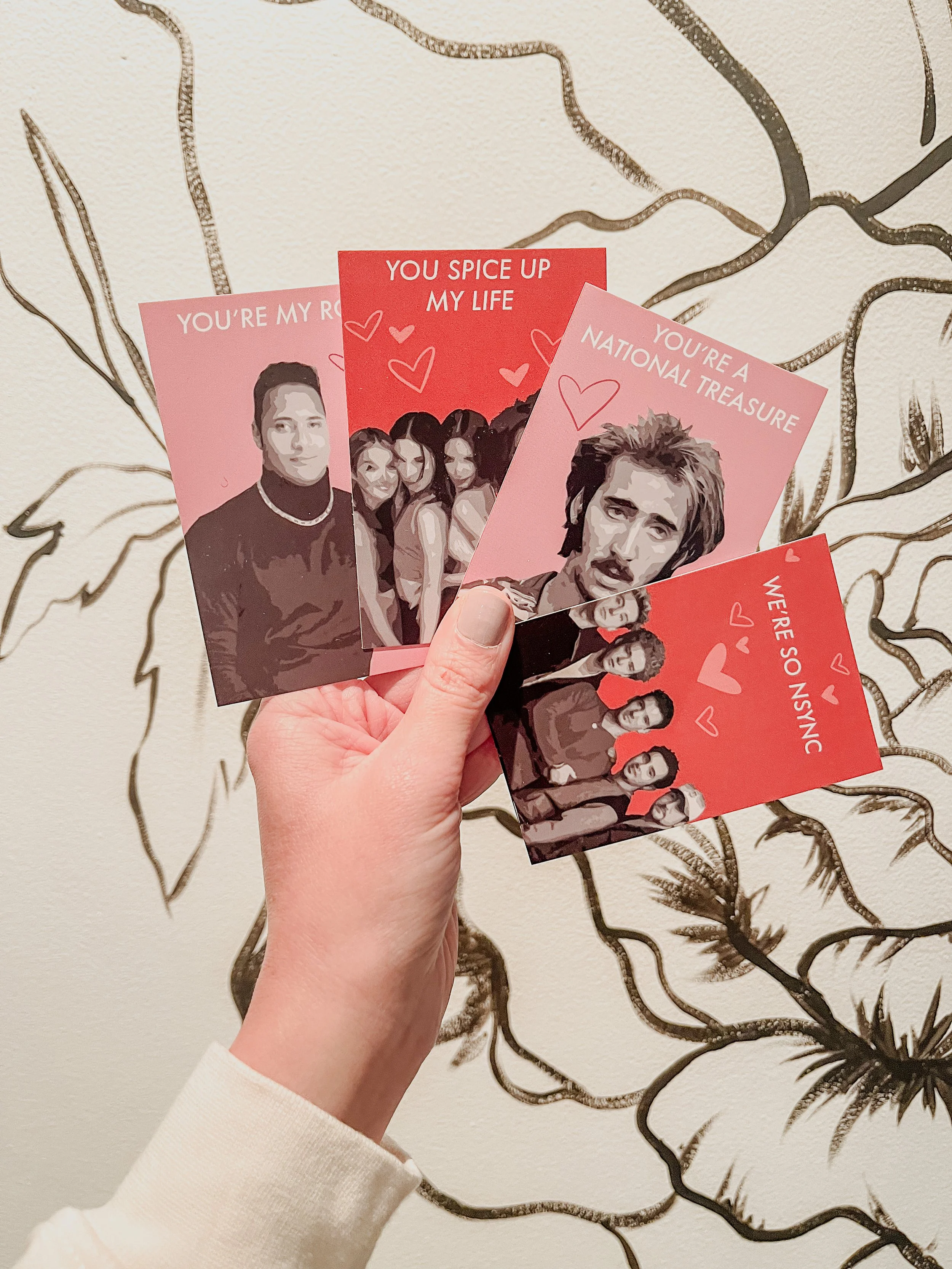 Pop Culture Valentines Pack of 10