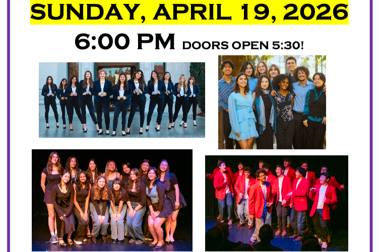 THE MENDICANTS & COUNTERPOINT FROM STANFORD, WITH THE GOLDEN OVERTONES & THE CAL JAZZ CHOIR
