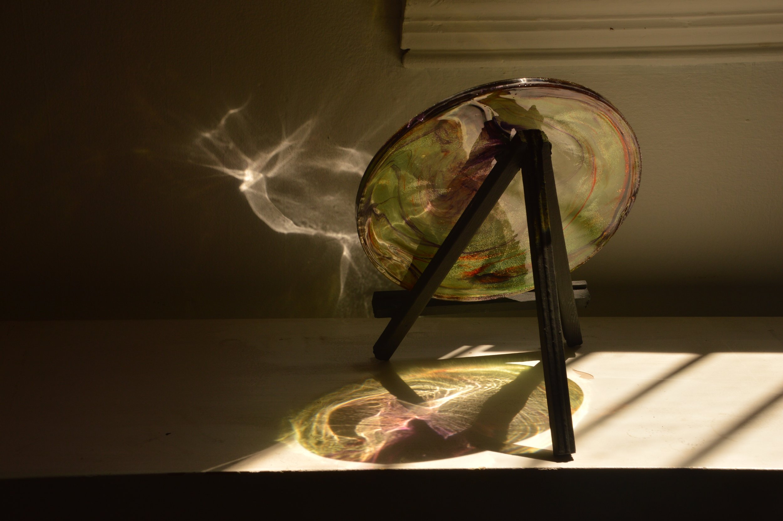 Sound #6
Resin and pigments
23cm