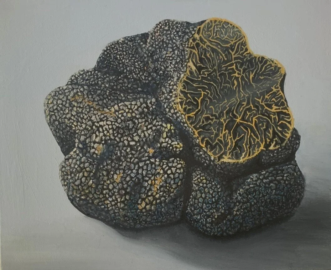 Alexander J Hilton_Black truffle_2023_Oil_60cmx42cmframed_465.00.jpg