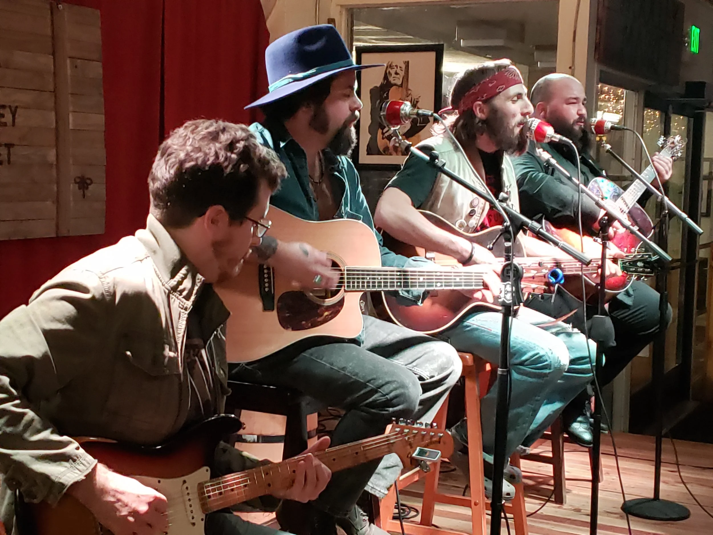 Wes Jones and Jack Mattingly and Cory Vincent Acoustic Night