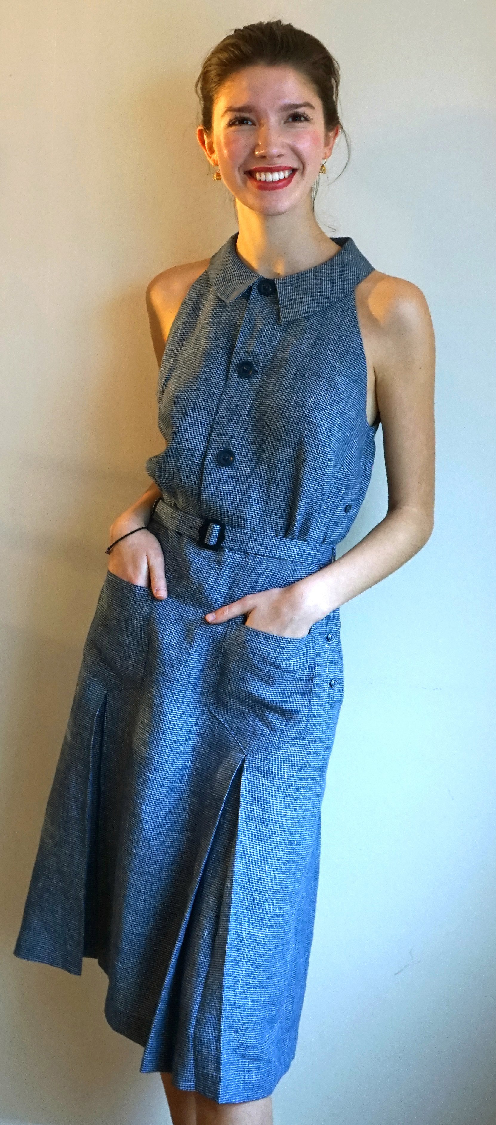 4 ALL SEASONS DRESS Version B in linen.jpg