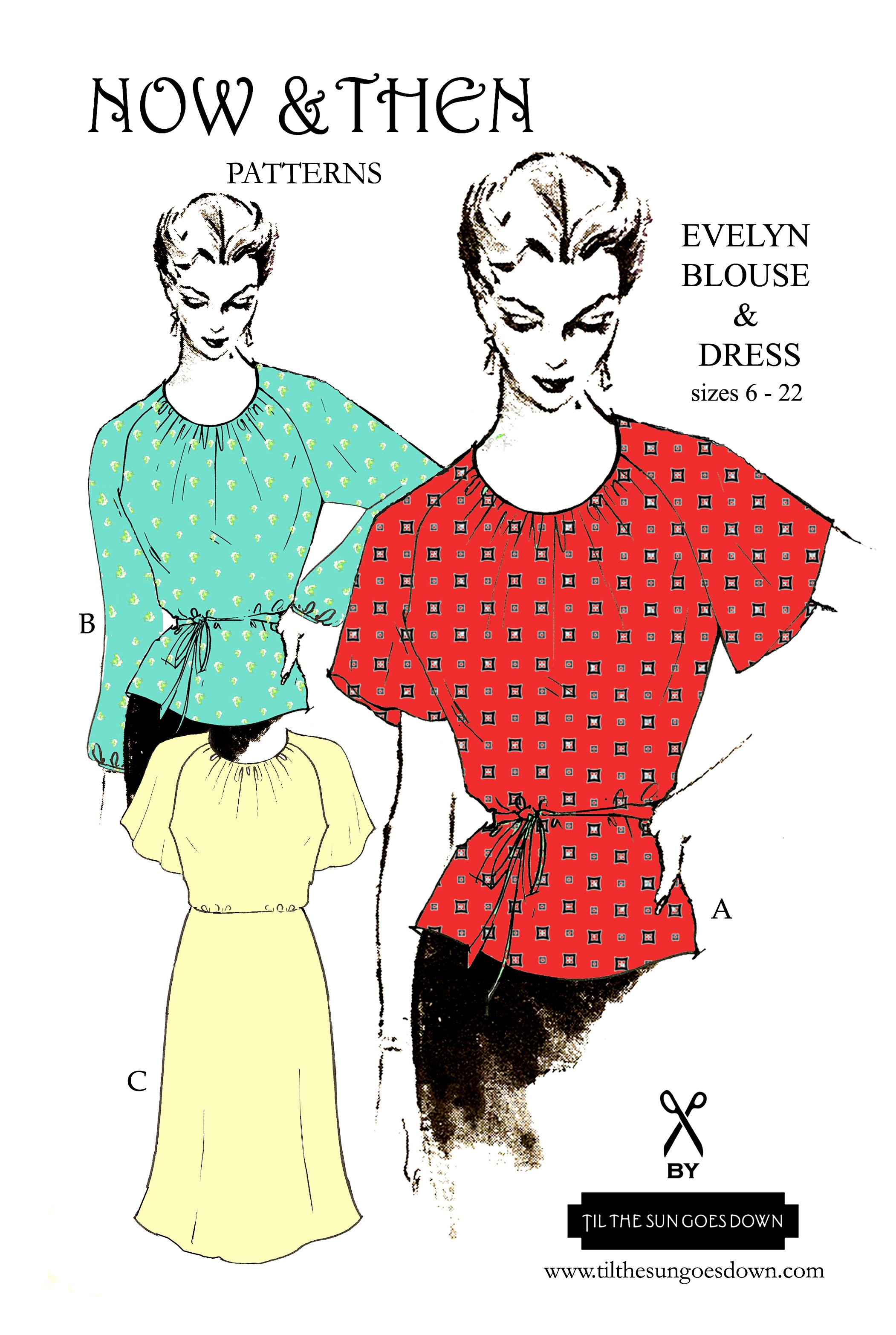 1 EVELYN DRESS & BLOUSE Pattern.jpg