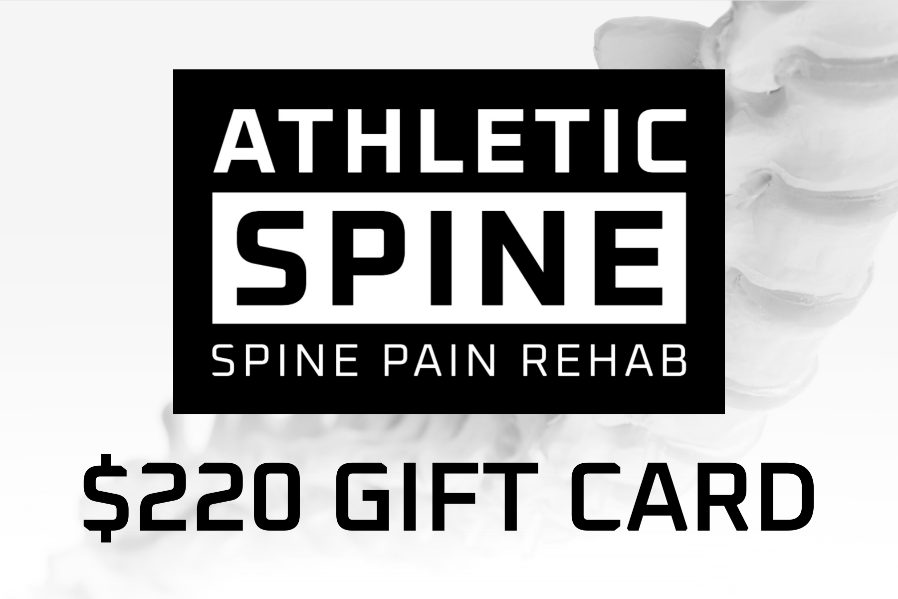 Athletic Spine Gift Card