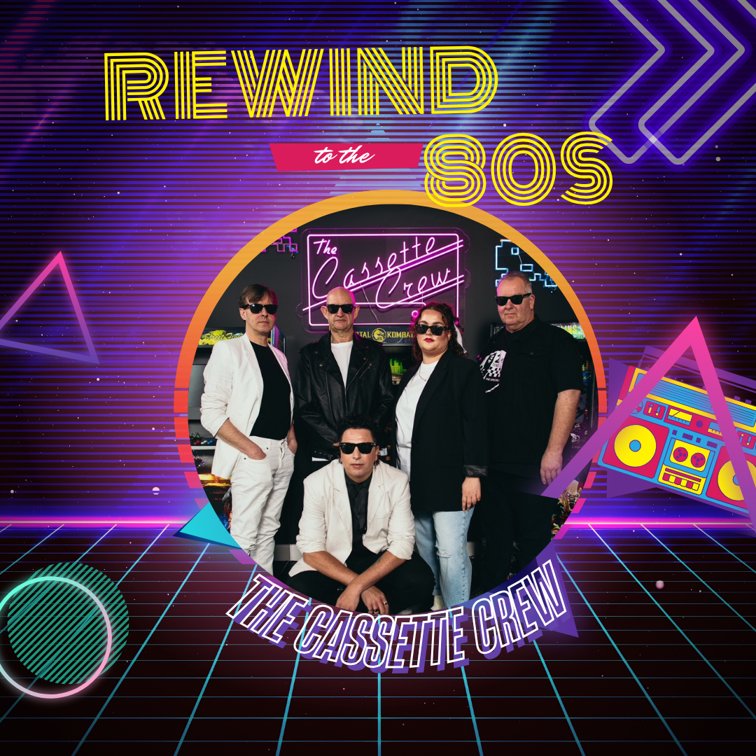 Rewind to the 80s Party Night with The Cassette Crew
