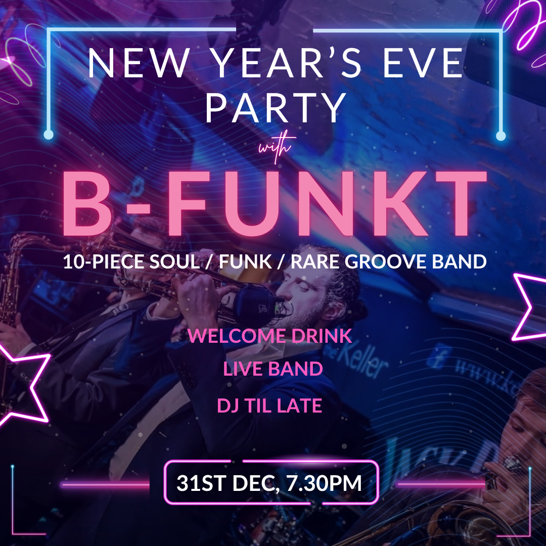 New Year’s Eve Party with B-Funkt