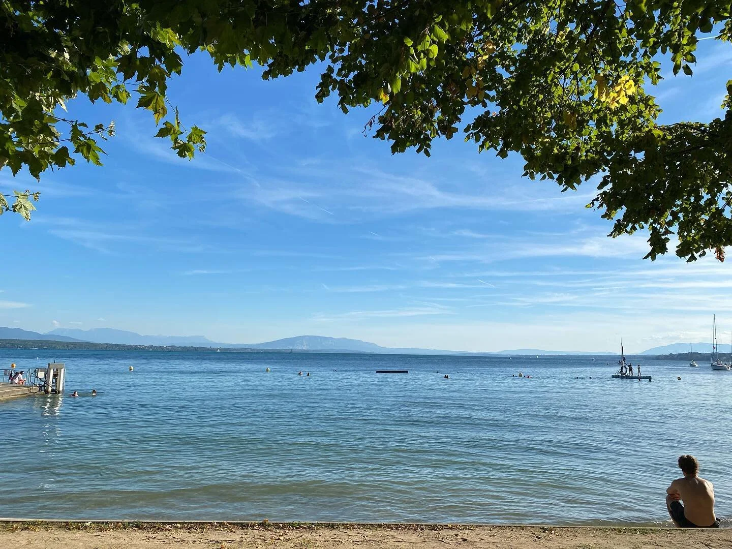 Belle fin d’été au bord du Lac Léman 🌴