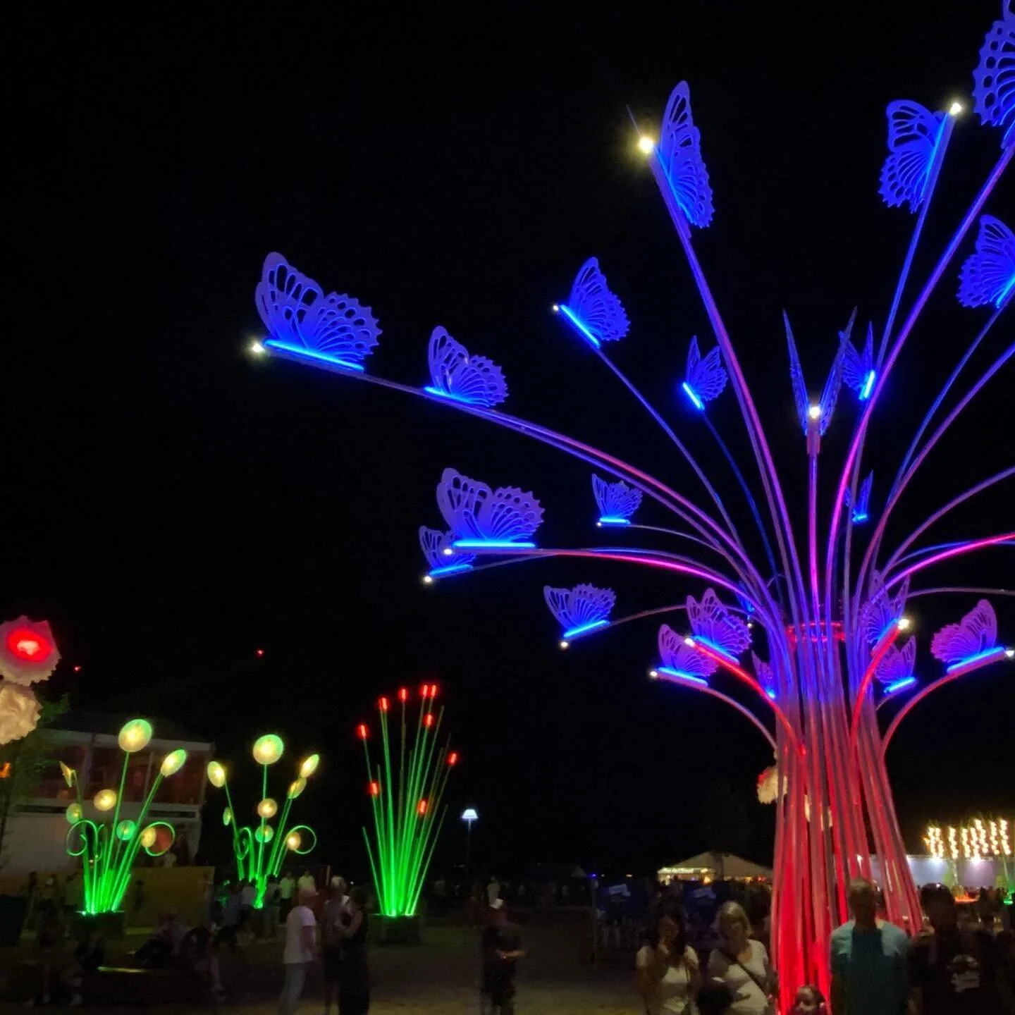 the paléo festival has started! 20min by train 🚂 from Laclemonie ☀️