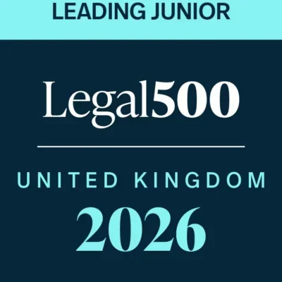 Rad Kohanzad is awarded the Leading Junior by the Legal500 in 2026, three years in a row.