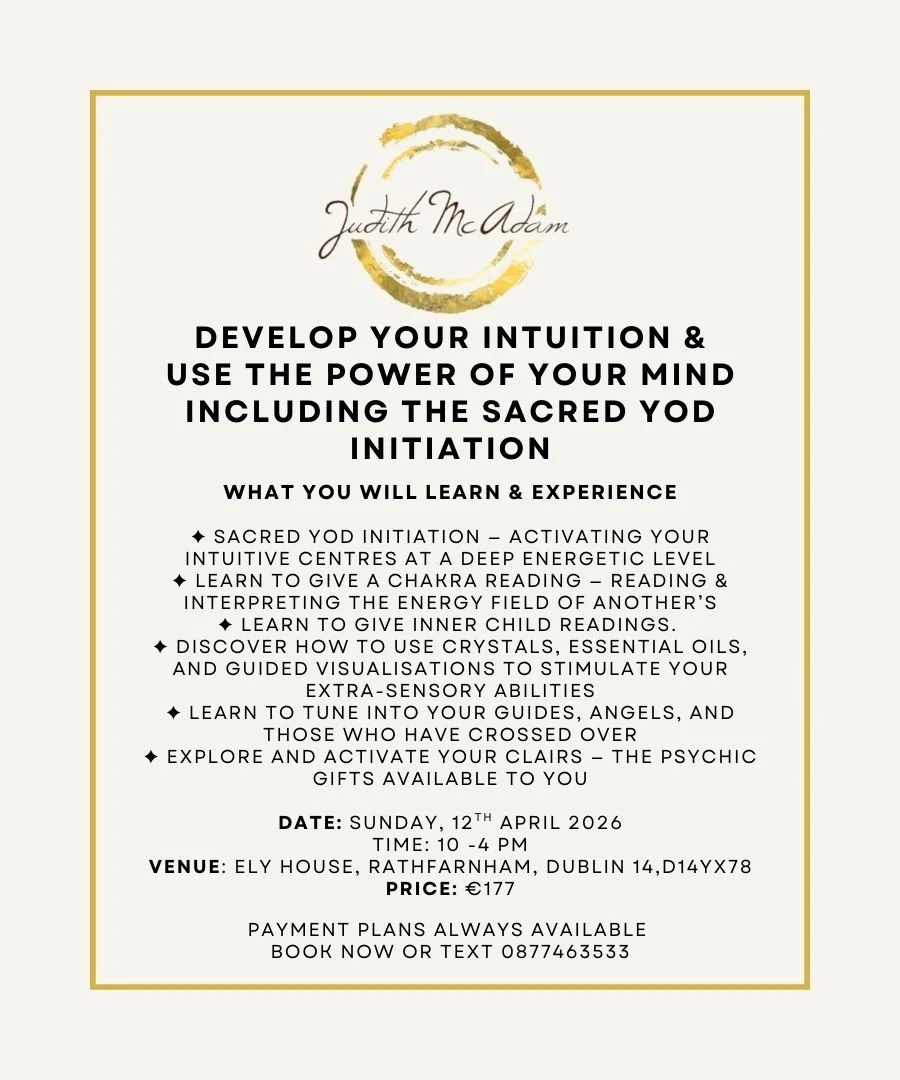 Develop Your Intuition &  Use the Power of Your Mind - Sunday 12th April
