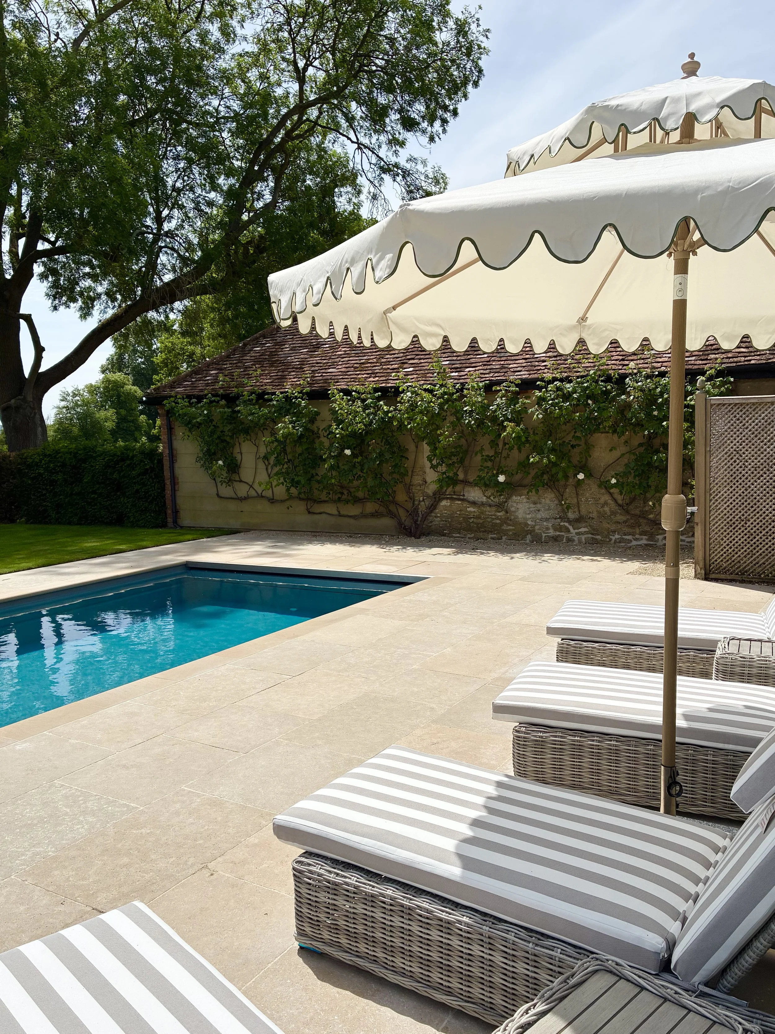 Swimming pool garden Joanna Archer