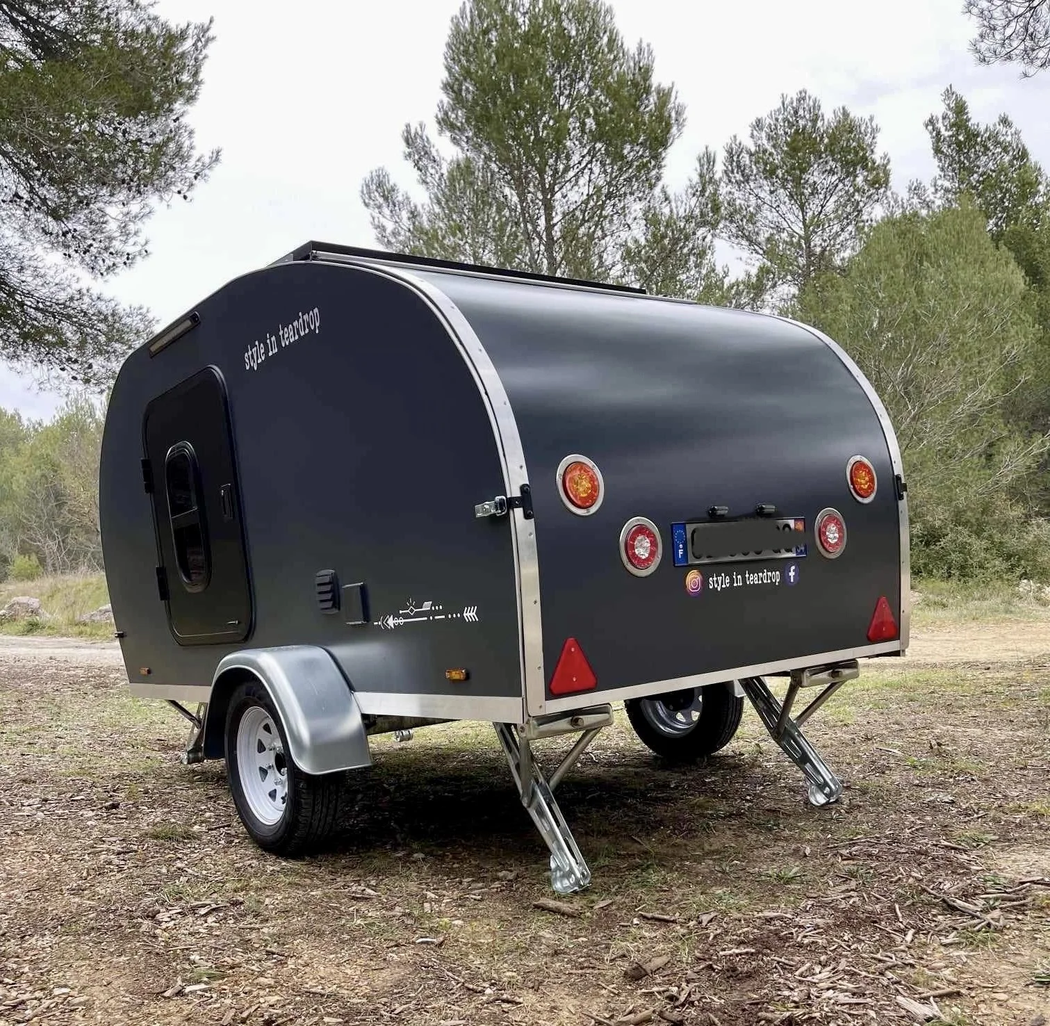 feu arrière teardrop