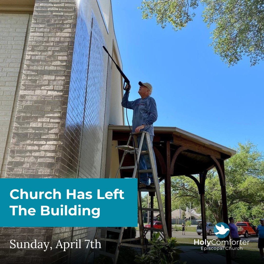 Special Reminder!

Church Has Left the Building is THIS Sunday, April 7th. We will have a brief Holy Eucharist service at 8 AM before leaving to volunteer at various spots around the area.