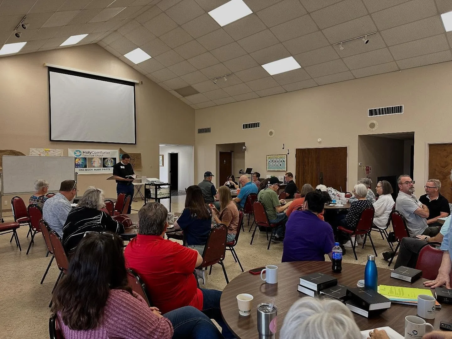 What an excellent and productive Saturday morning! Thank you to everyone who attended Ministry Day and took the time to hear about Holy Comforter&rsquo;s wonderful ministries 👏 Be on the lookout for more information!