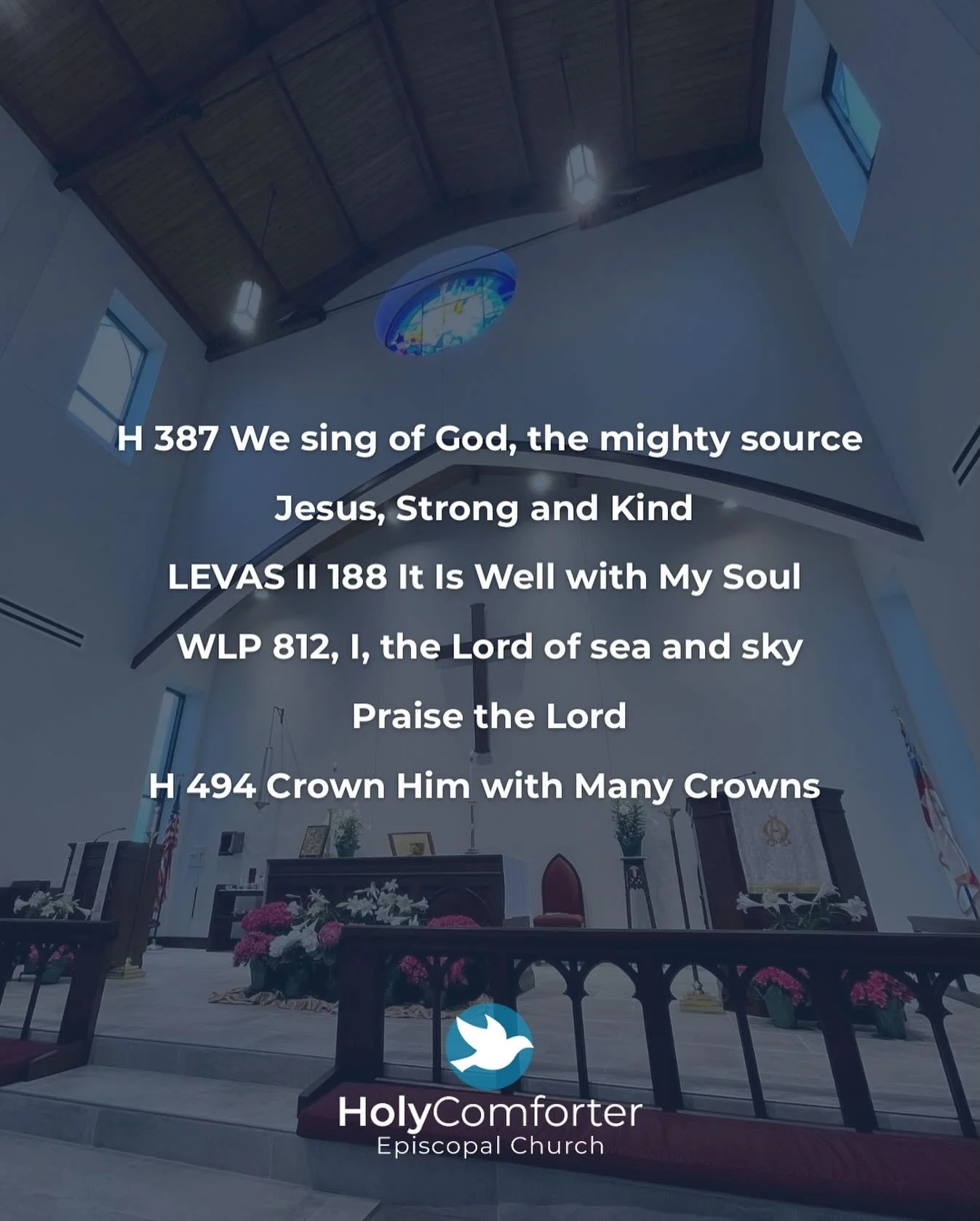 Music for the 9:30 AM service on Sunday, October 5th 🎶