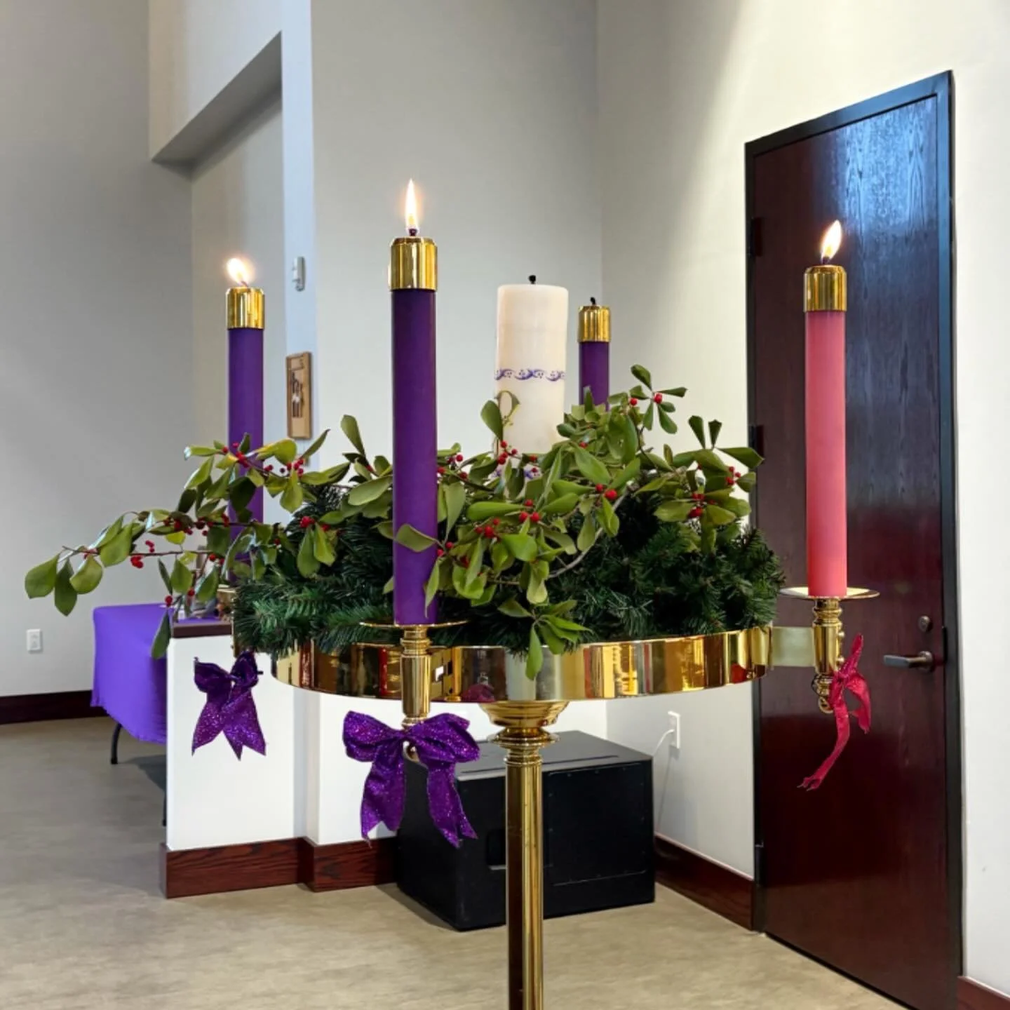 Third Sunday of Advent 🕯️🕯️🕯️

Stir up your power, O Lord, and with great might come among us; and, because we are sorely hindered by our sins, let your bountiful grace and mercy speedily help and deliver us; through Jesus Christ our Lord, to whom