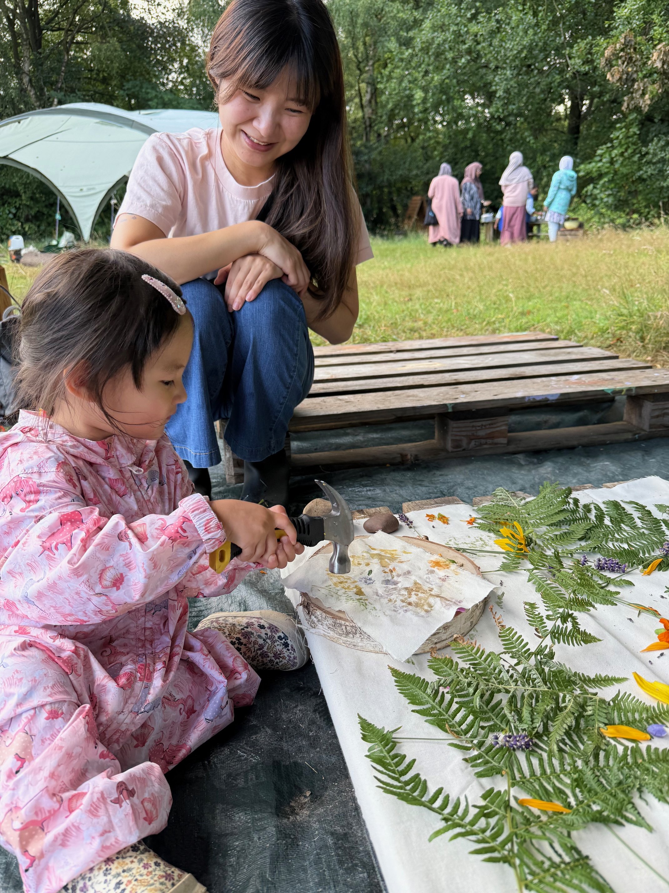 Grow Wild Mondays at Birmingham Settlement Forest School, Edgbaston Reservoir
