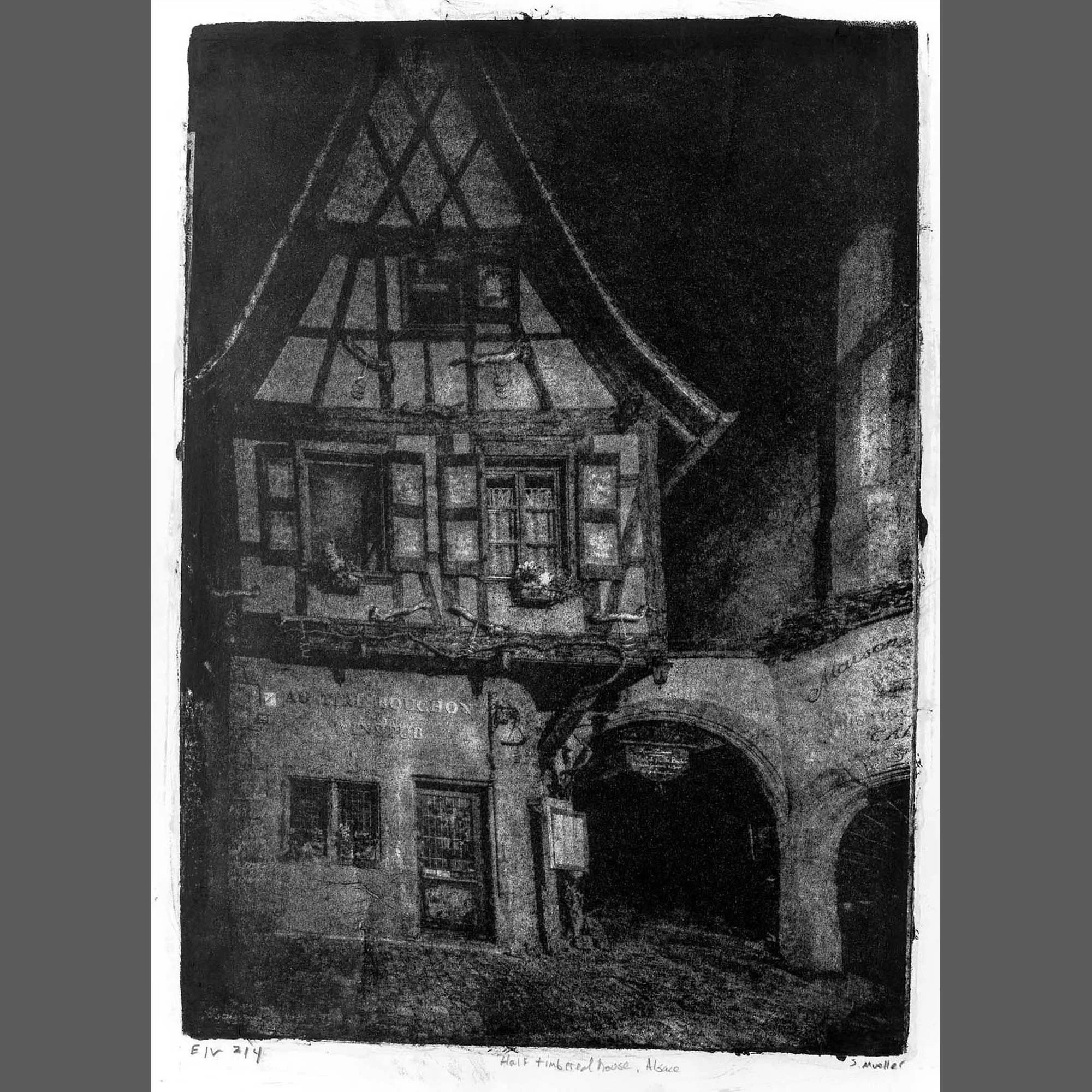 Half-Timbered House, Alsace #2 of 4