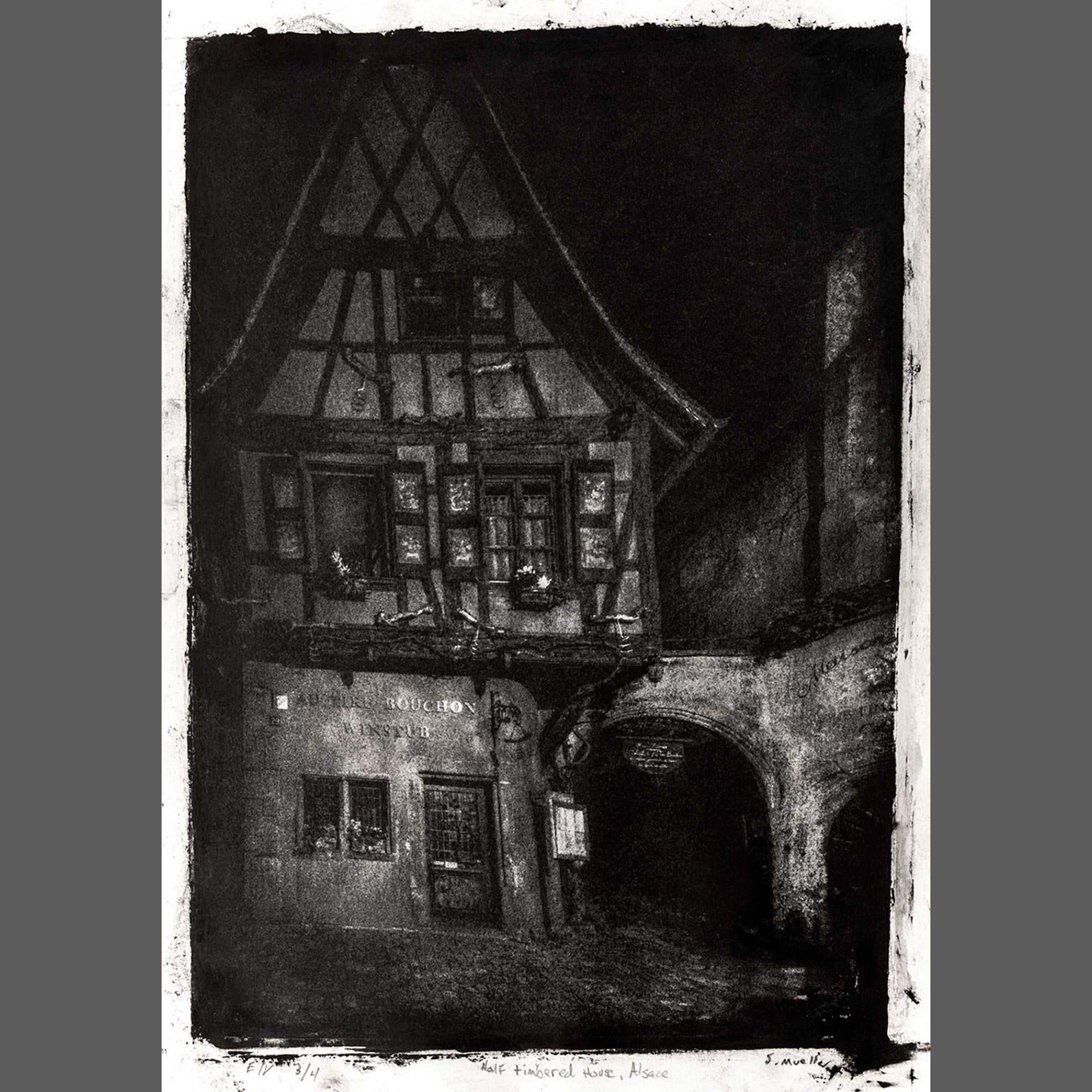 Half-Timbered House, Alsace #3 of 4