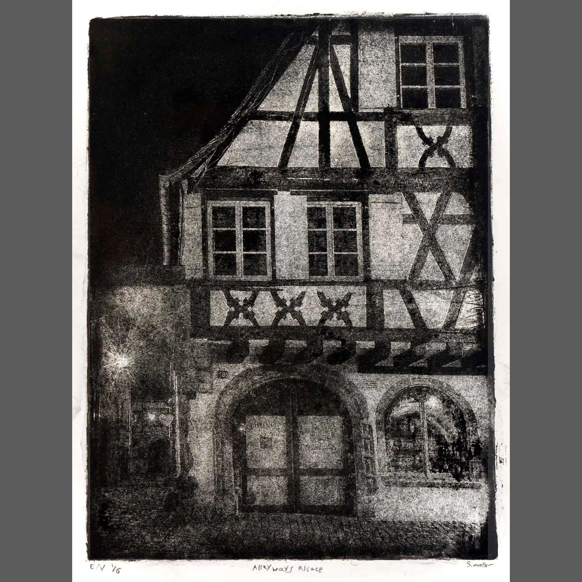 Alleyways, Alsace #1/6