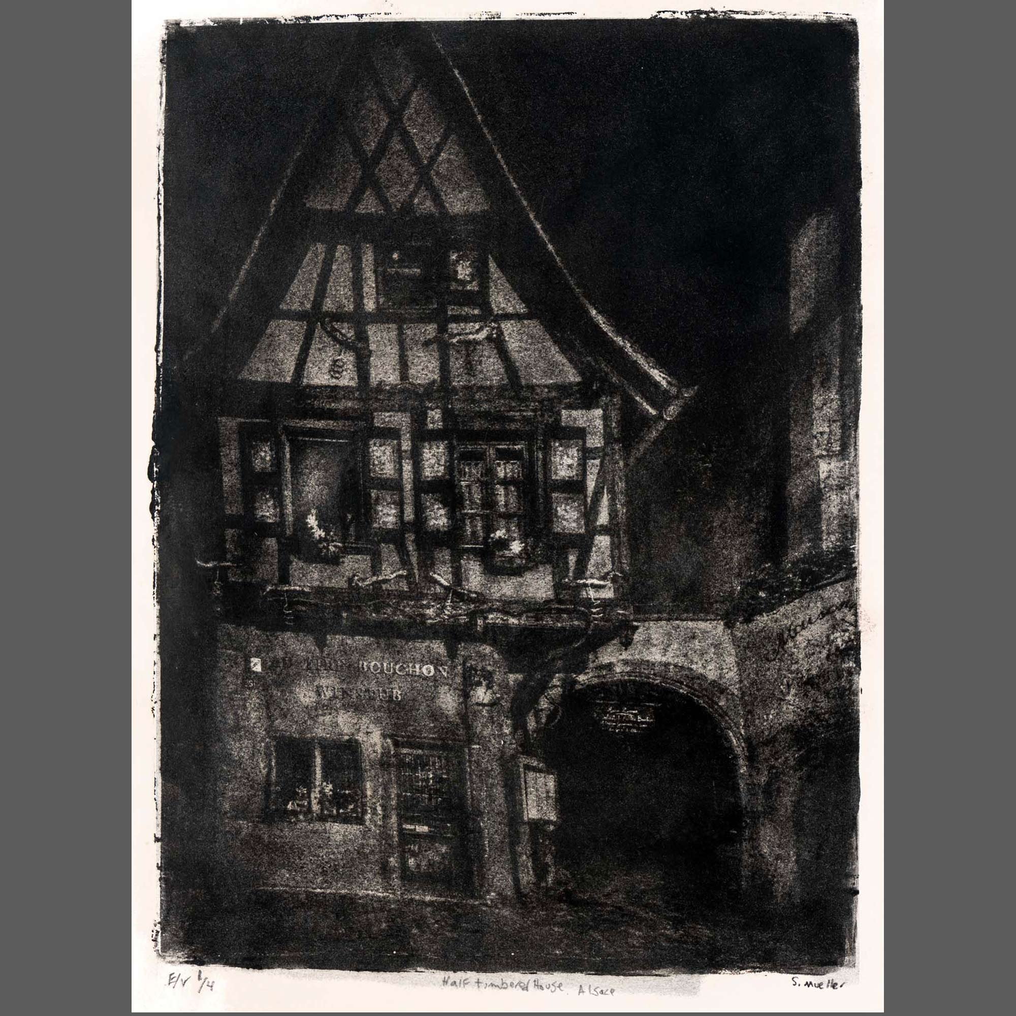 Half-Timbered House, Alsace #1 of 4