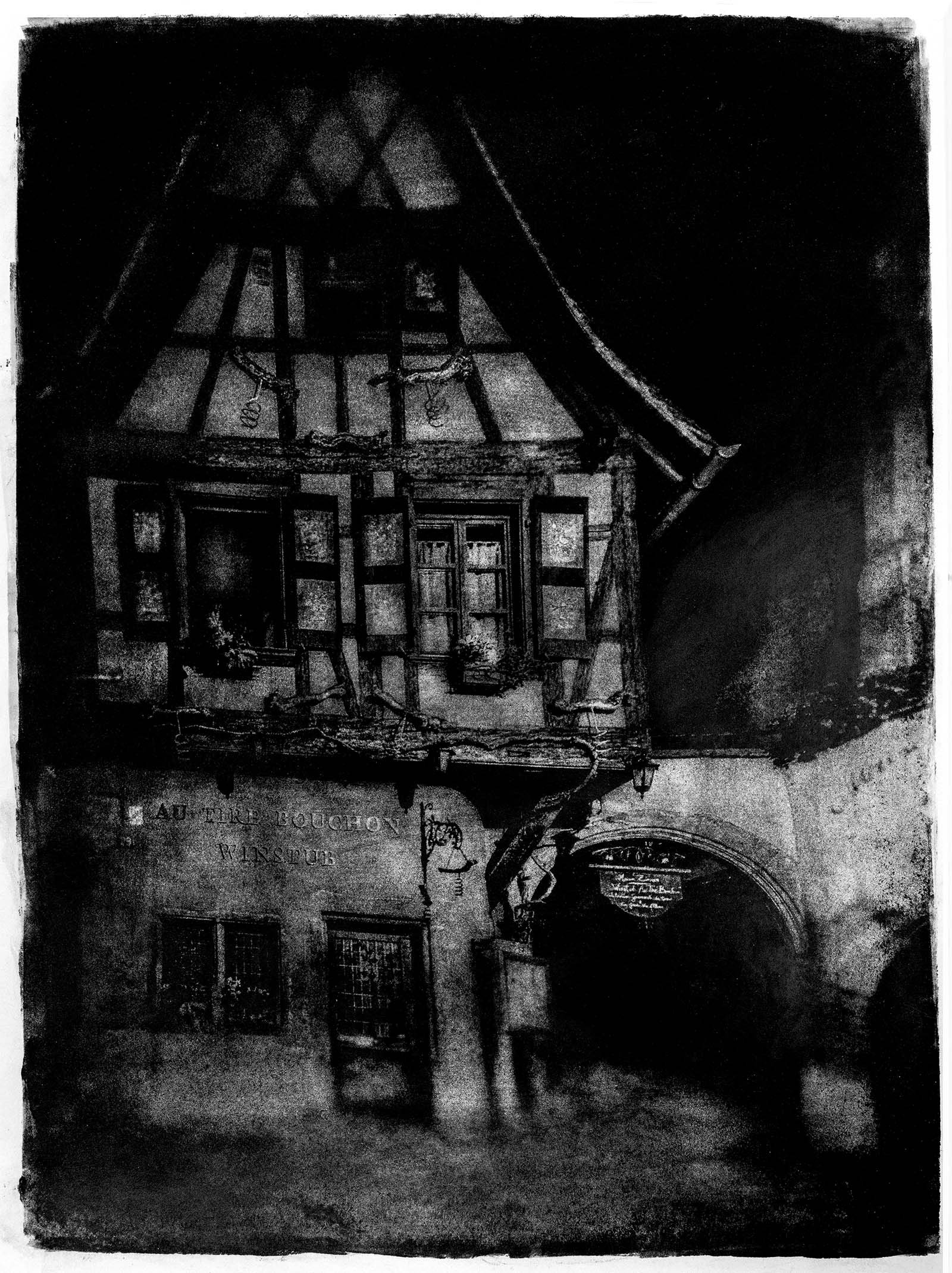 Cobblestones, Night and Alsace