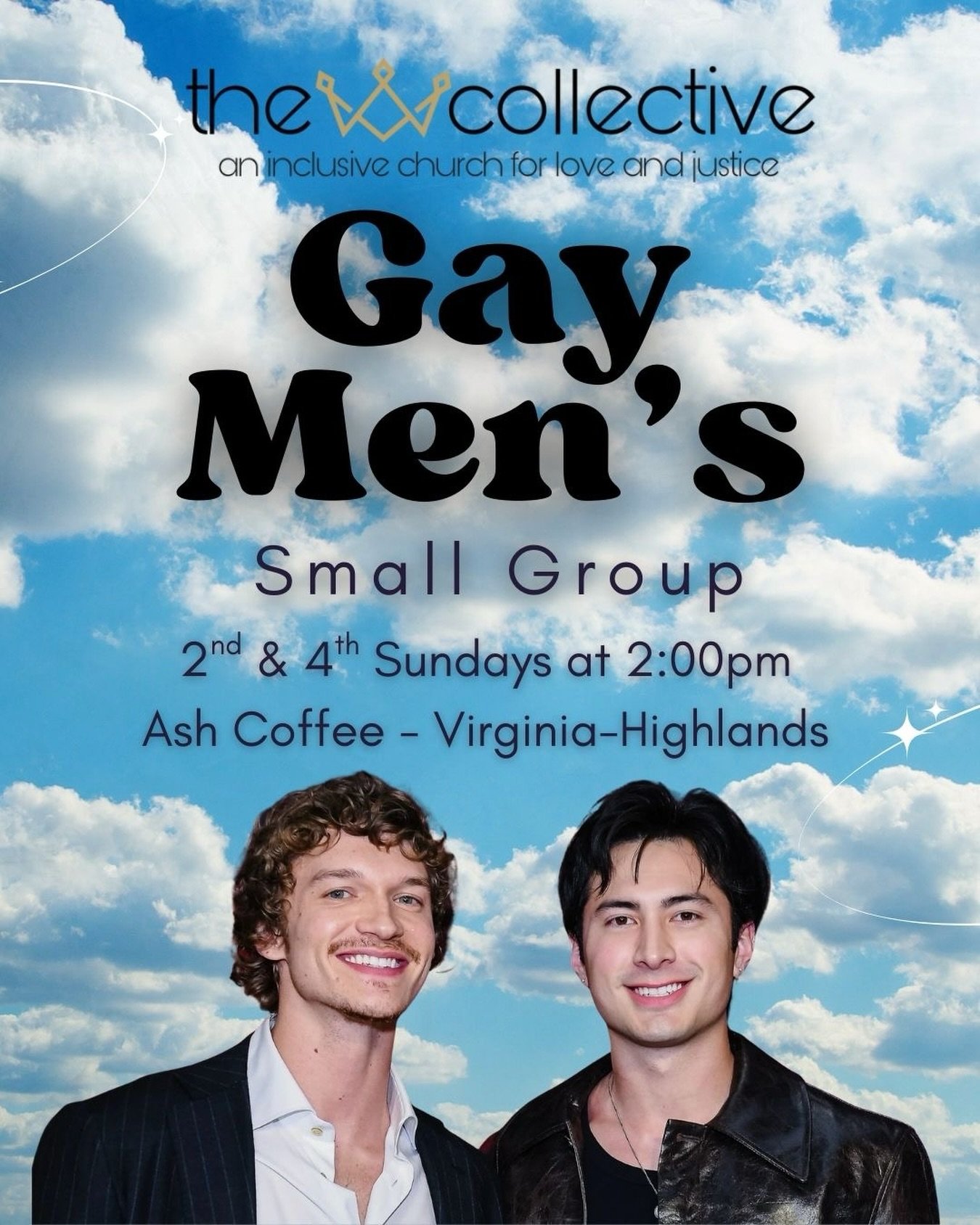 Looking for your own Heated Rivalry? 🏒🔥
Meet your Match at The Collective&rsquo;s Gay Men&rsquo;s Small Group. 😉
Okay, maybe there will be less rivalry and more coffee... but definitely great company. We are meeting to connect, chat, and enjoy the