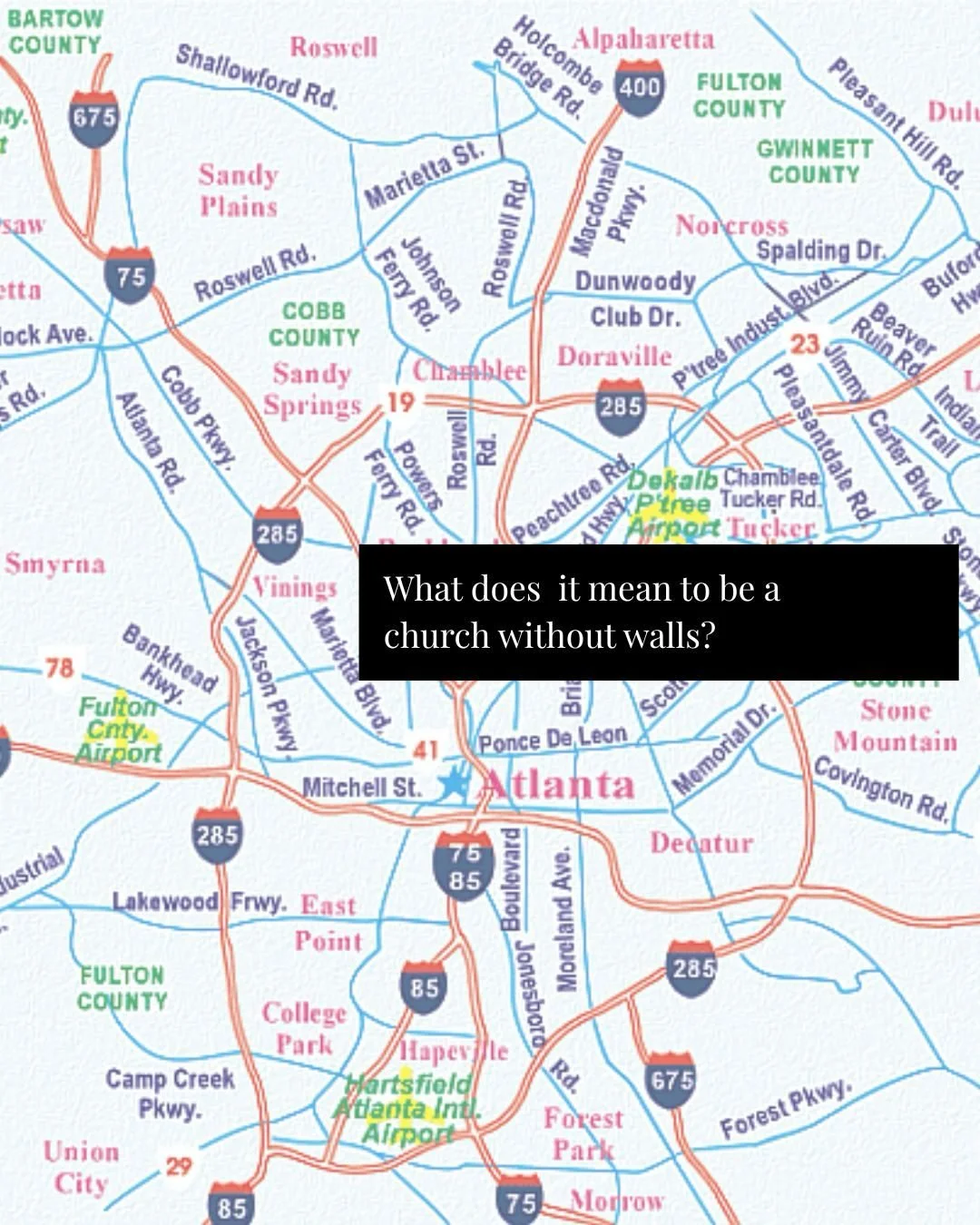 It means we meet you where you are. 📍
At The Collective, we don&rsquo;t own a building. We believe that church shouldn't be confined to four walls on a Sunday morning. It should be out in the community, in the neighborhoods where we actually live.

