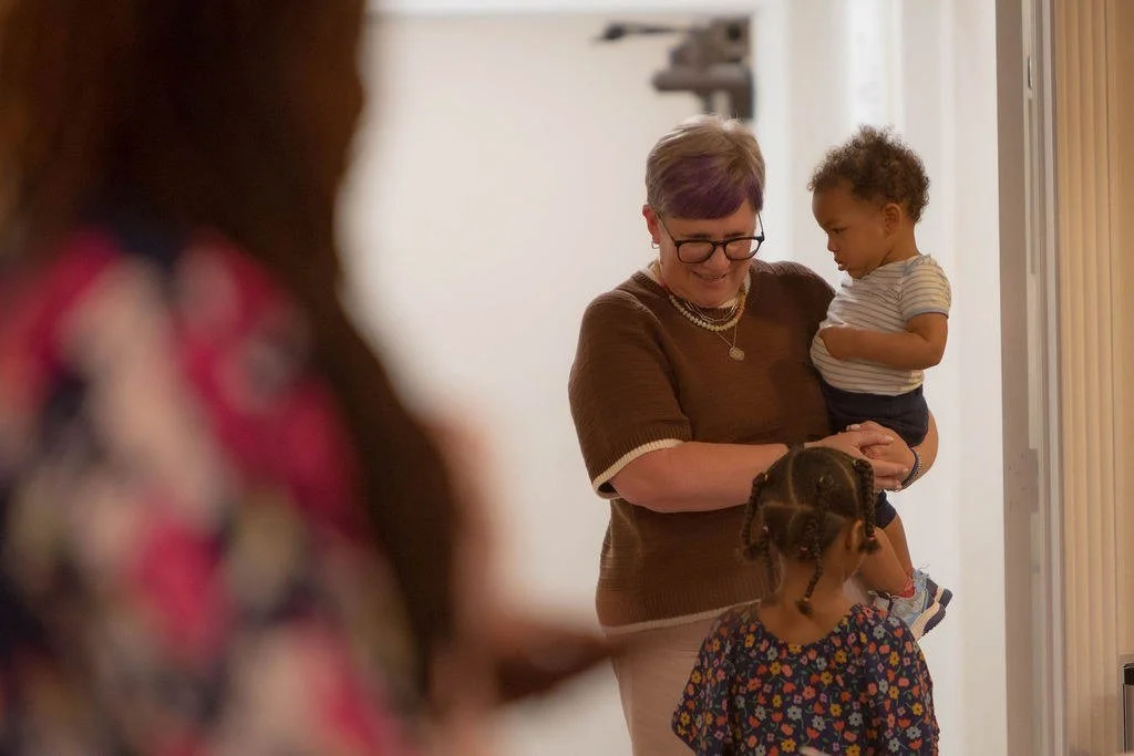 Wiggles, giggles, and joyful noise welcome here.
Worship with us this Sunday at 5PM