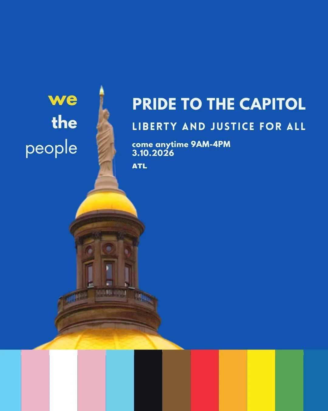 Tomorrow is the day we make them listen.
We are heading to the Capitol in the morning to demand the liberty and justice that has been promised but not delivered. The attacks on our community stop when we show up in force. Join us starting at 8 AM at 