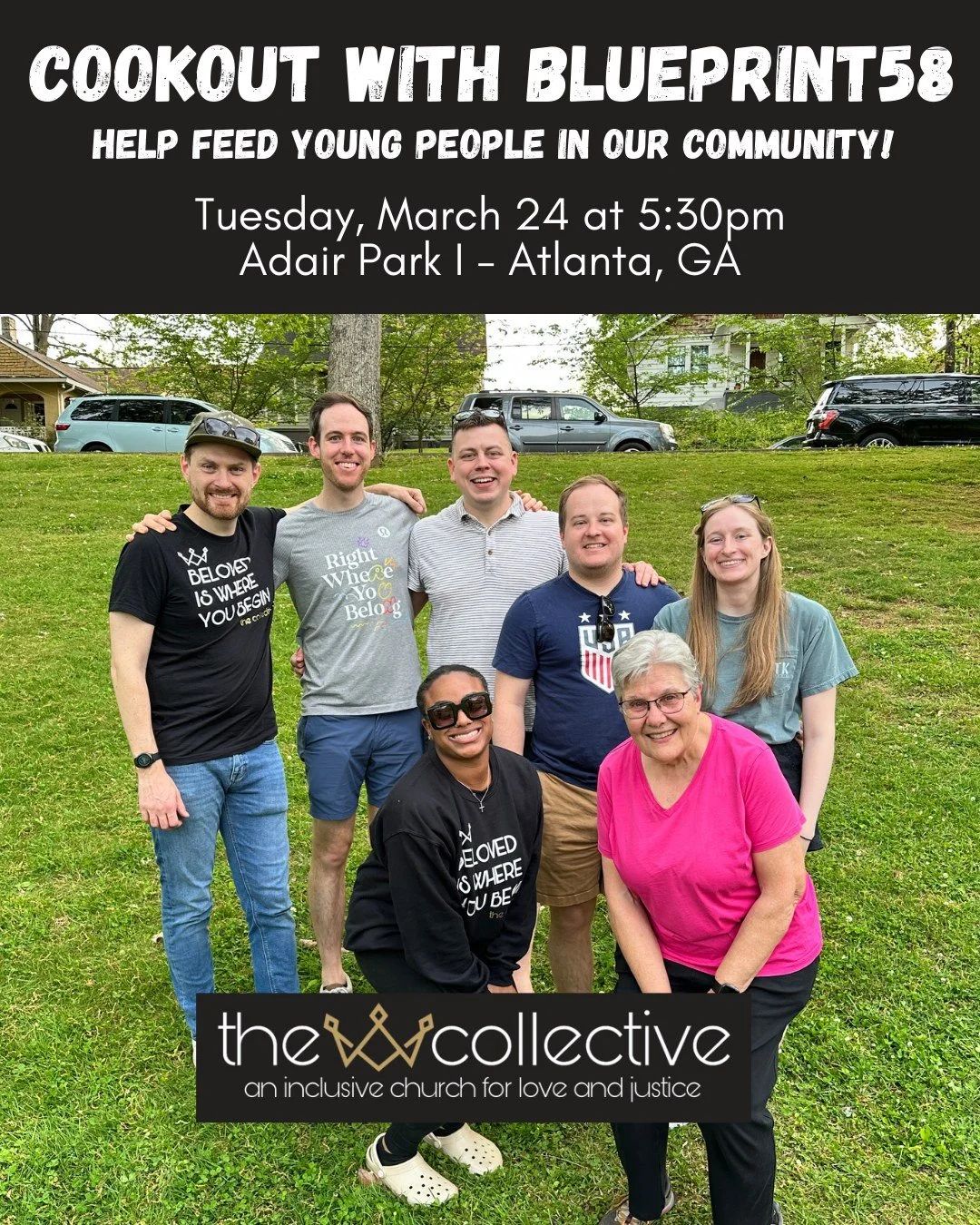 Get your grilling tools ready! It is time for our annual flag football cookout with Blueprint 58. We will be in Adair Park I on Tuesday, March 24 at 5:30pm. Find the link to RSVP in the comments (or our bio).