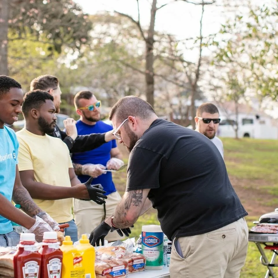 Last night folks from the Collective joined our friends from @blueprint58atl  to kickoff their flag football league. It was a beautiful opportunity to be in community with our neighbors. 🌭🍟